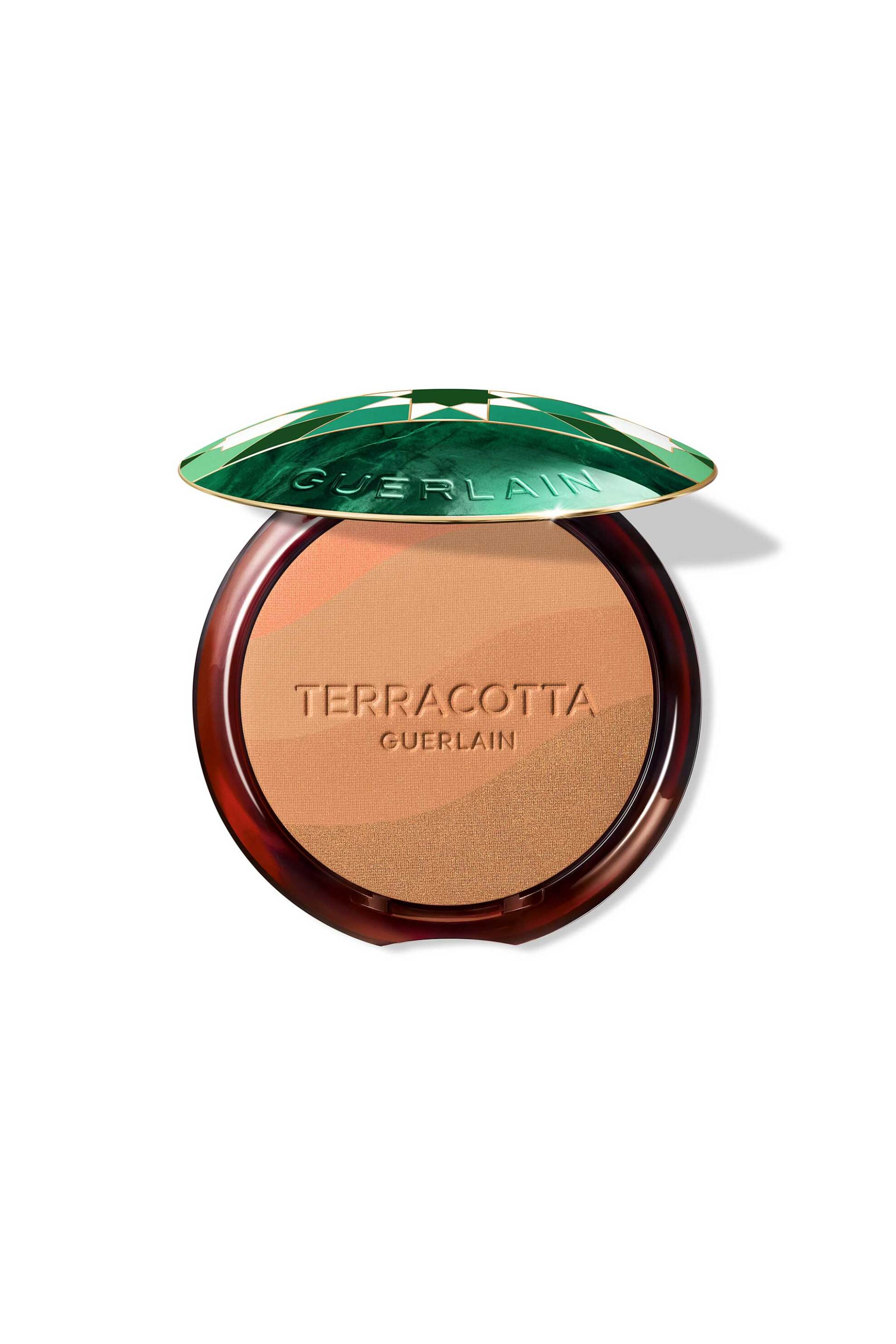 Guerlain Terracotta Golden Dunes The Sun-Kissed Natural Healthy Glow Powder Limited Edition 10 gr - G062482 Green Agafay Case