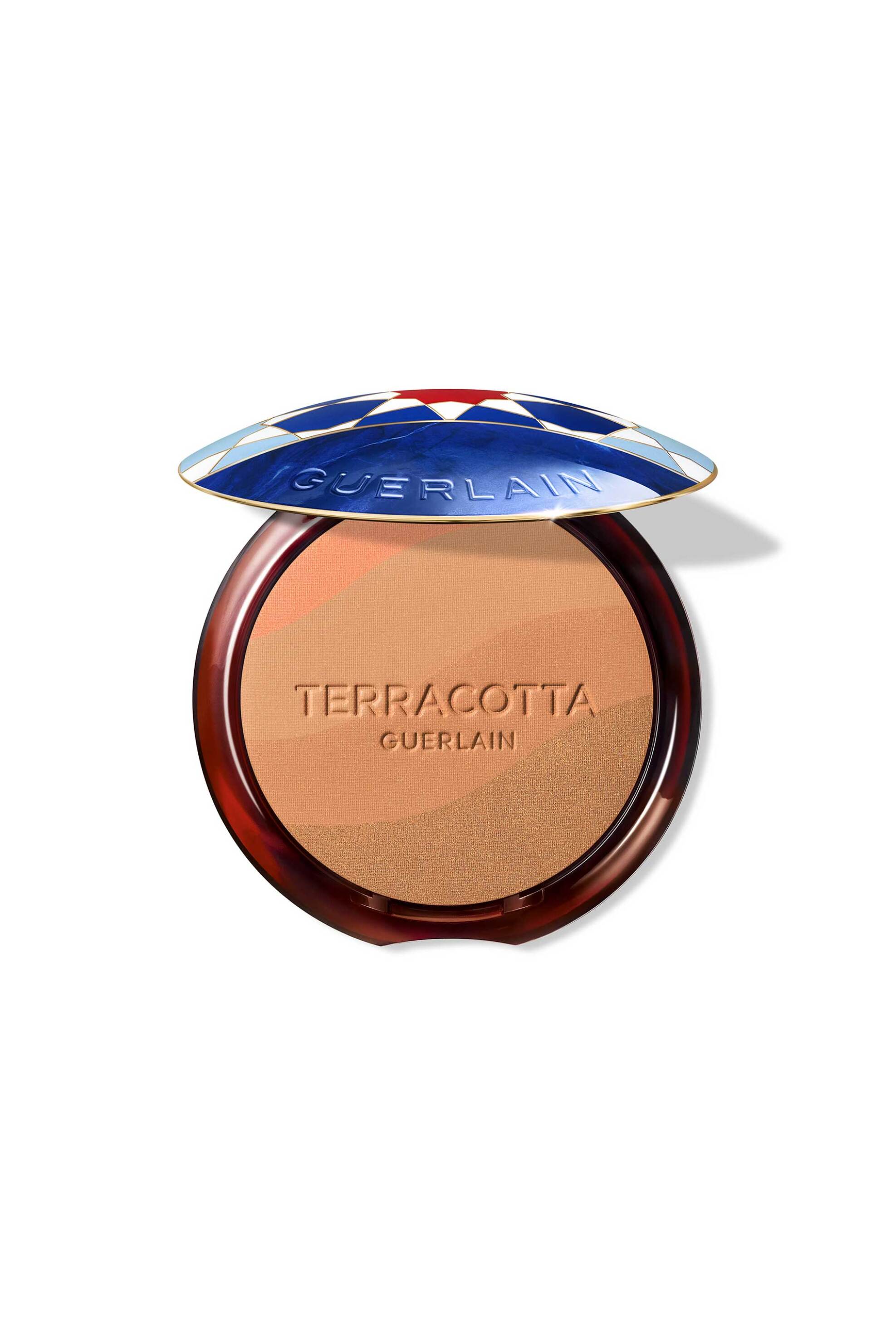 Guerlain Terracotta Golden Dunes The Sun-Kissed Natural Healthy Glow Powder Limited Edition 10 gr - G062482 Blue Dakhla Case
