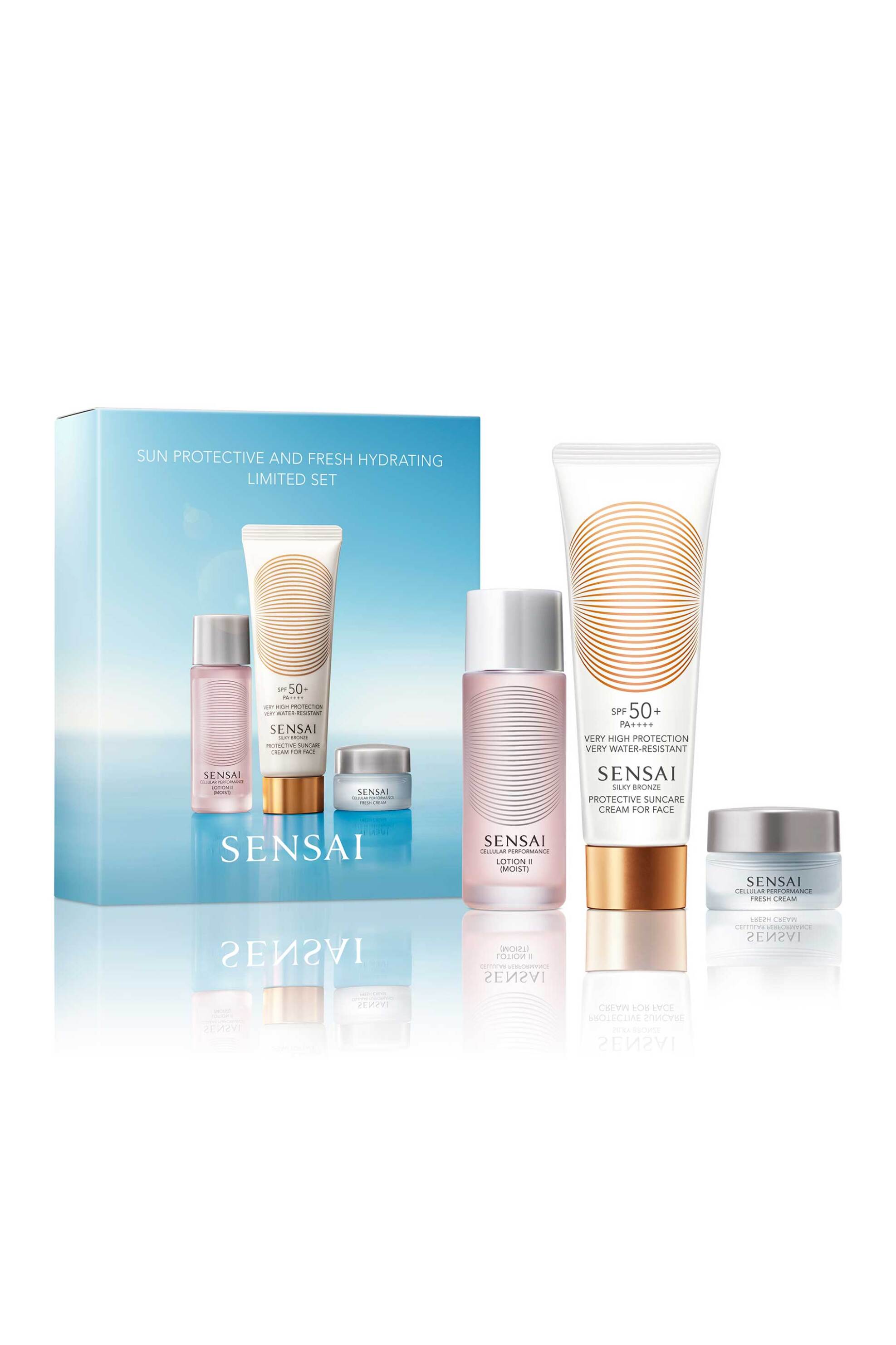 Sensai Sun Protective And Fresh Hydrating Limited Set - 1988