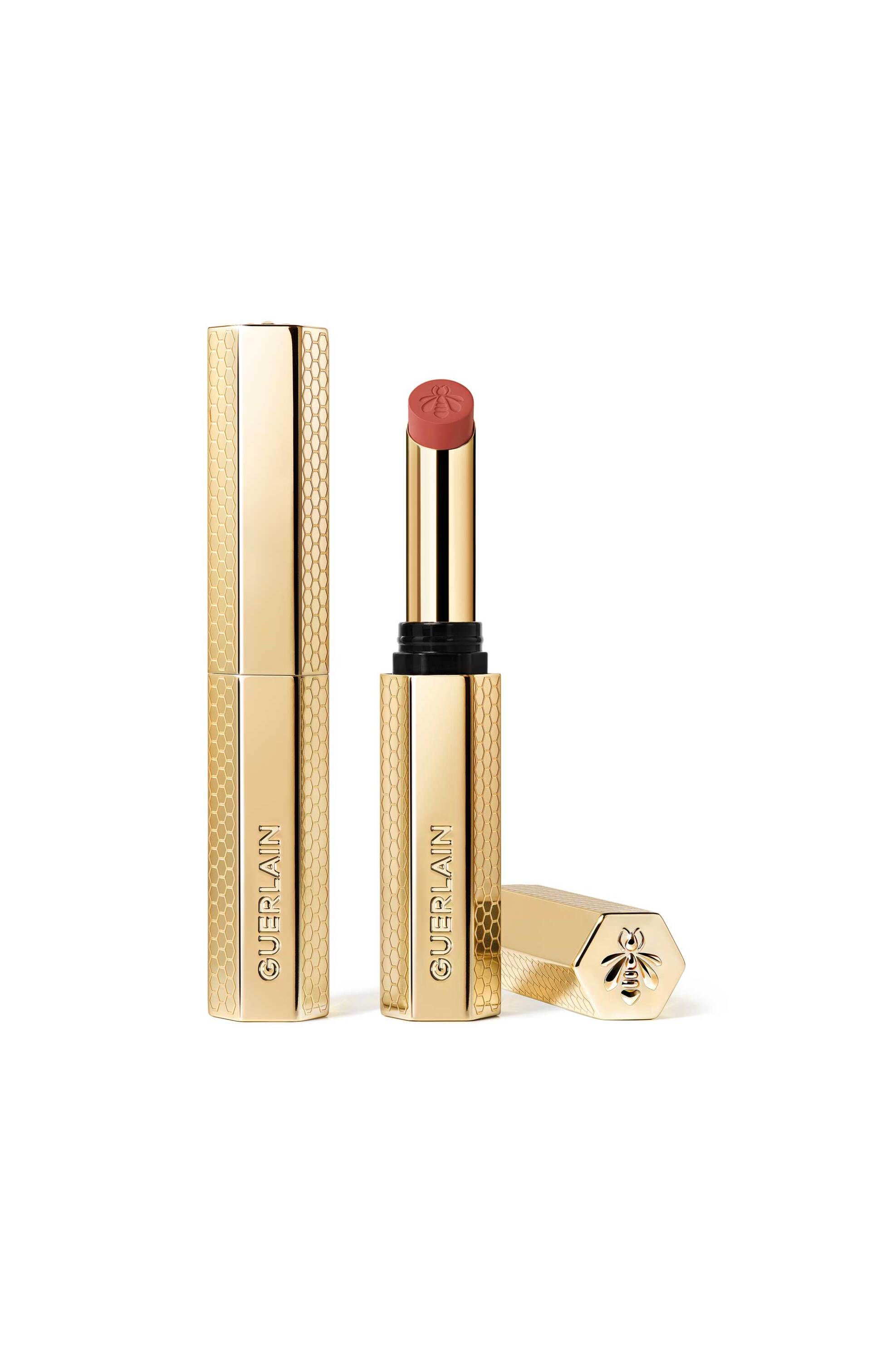 Guerlain KissKiss Honey-Infused Intense Lipstick 1,85 gr - G062239 615 Πορτοκαλί Blossom