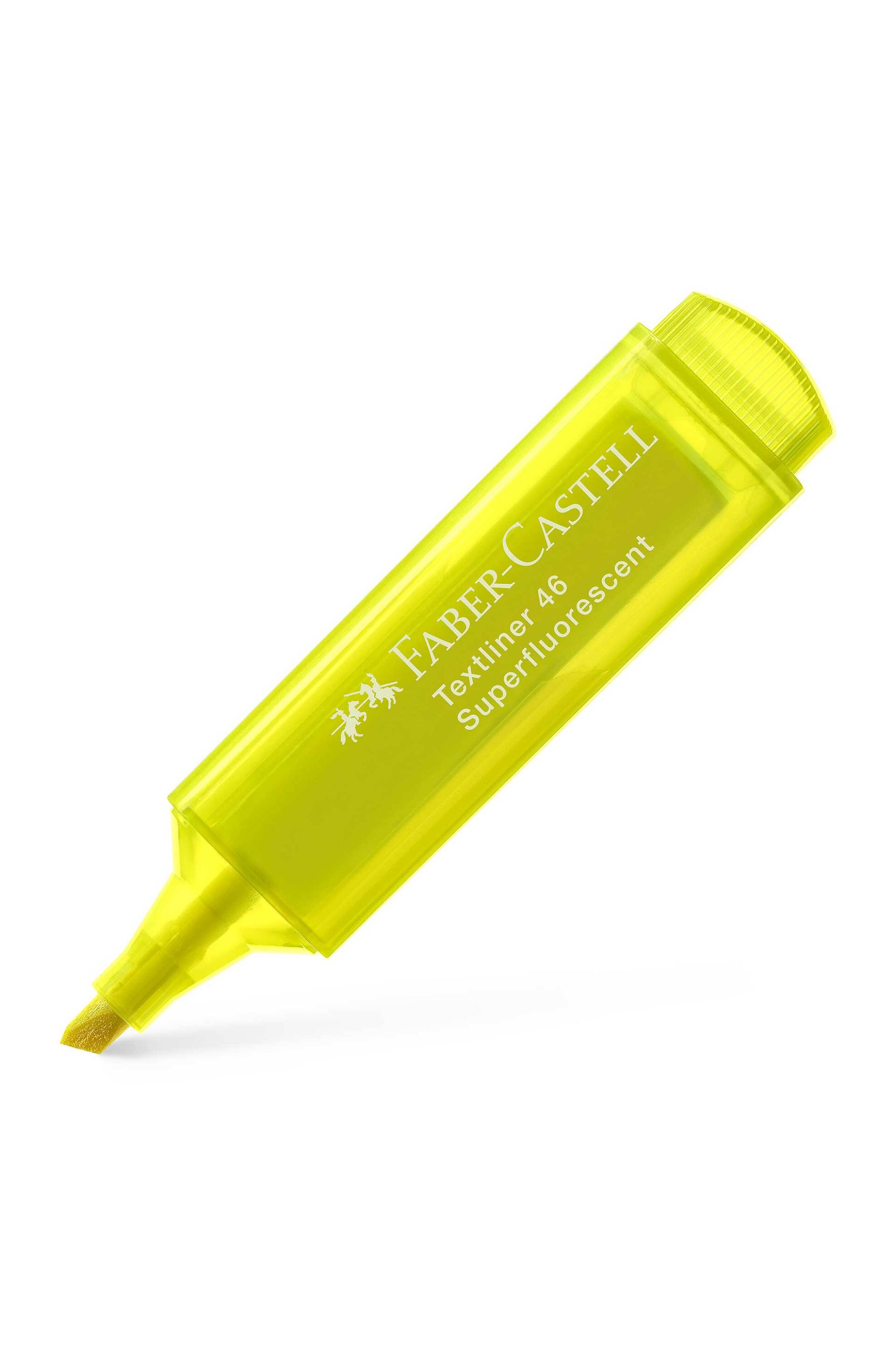 Faber-Castell μαρκαδόρος υπογράμμισης 46 Superfluorescent Kίτρινο - 077154607