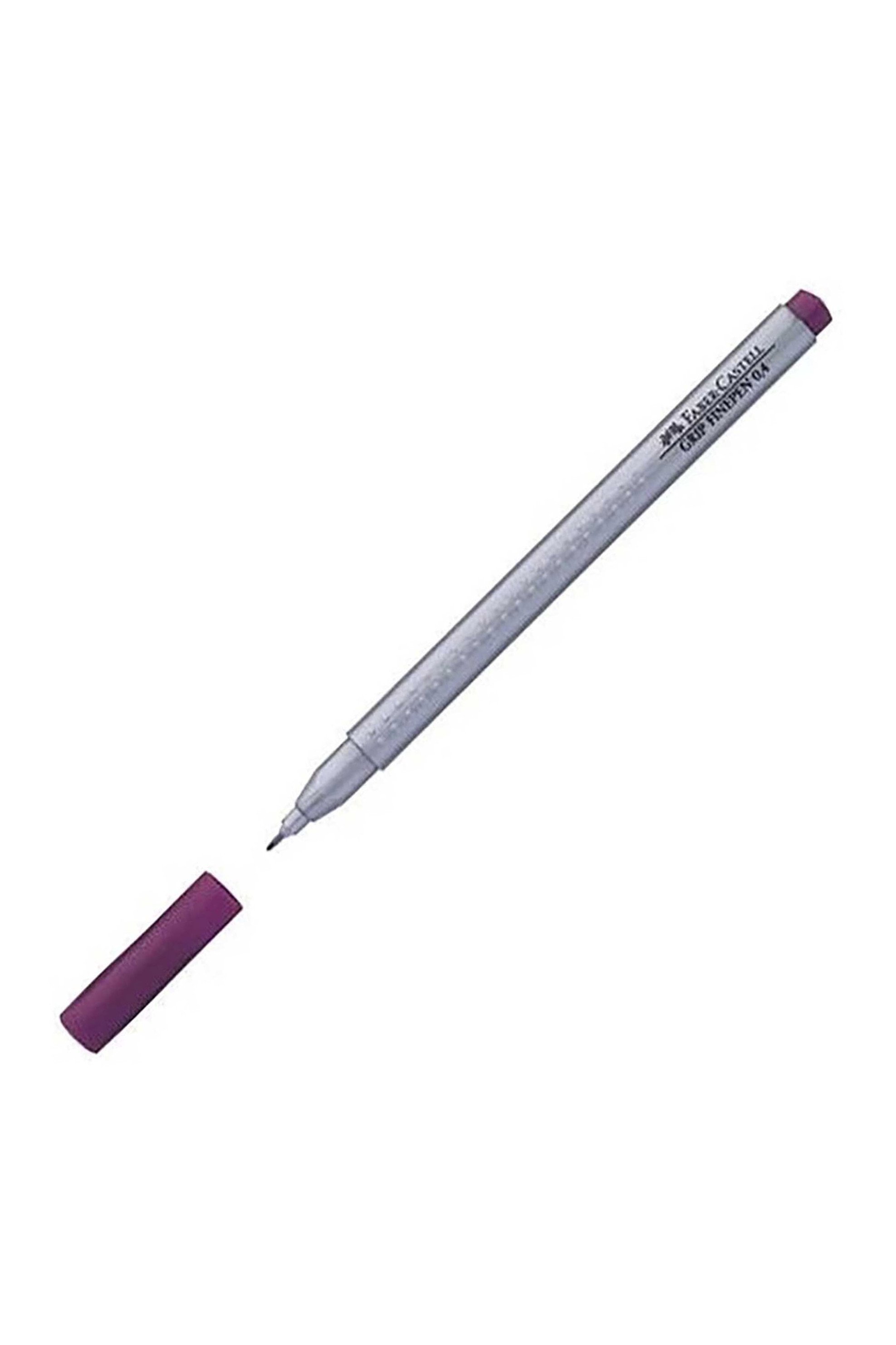 Faber-Castell στυλό Grip Fineliner 0.4 Μωβ - 077151637