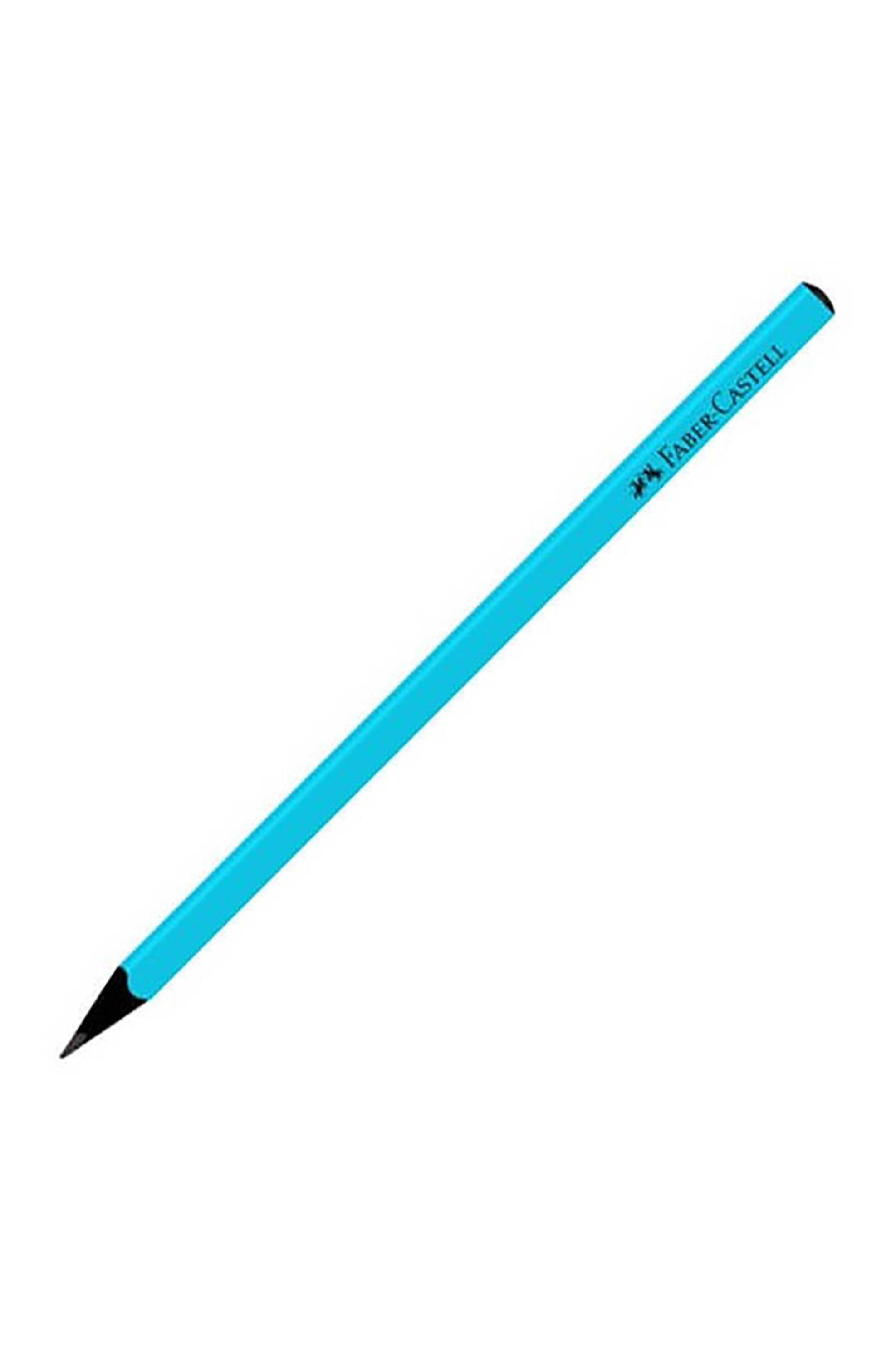 Faber-Castell μολύβια μαύρα τριγωνικά σε 4 χρώματα - 0775244315901090