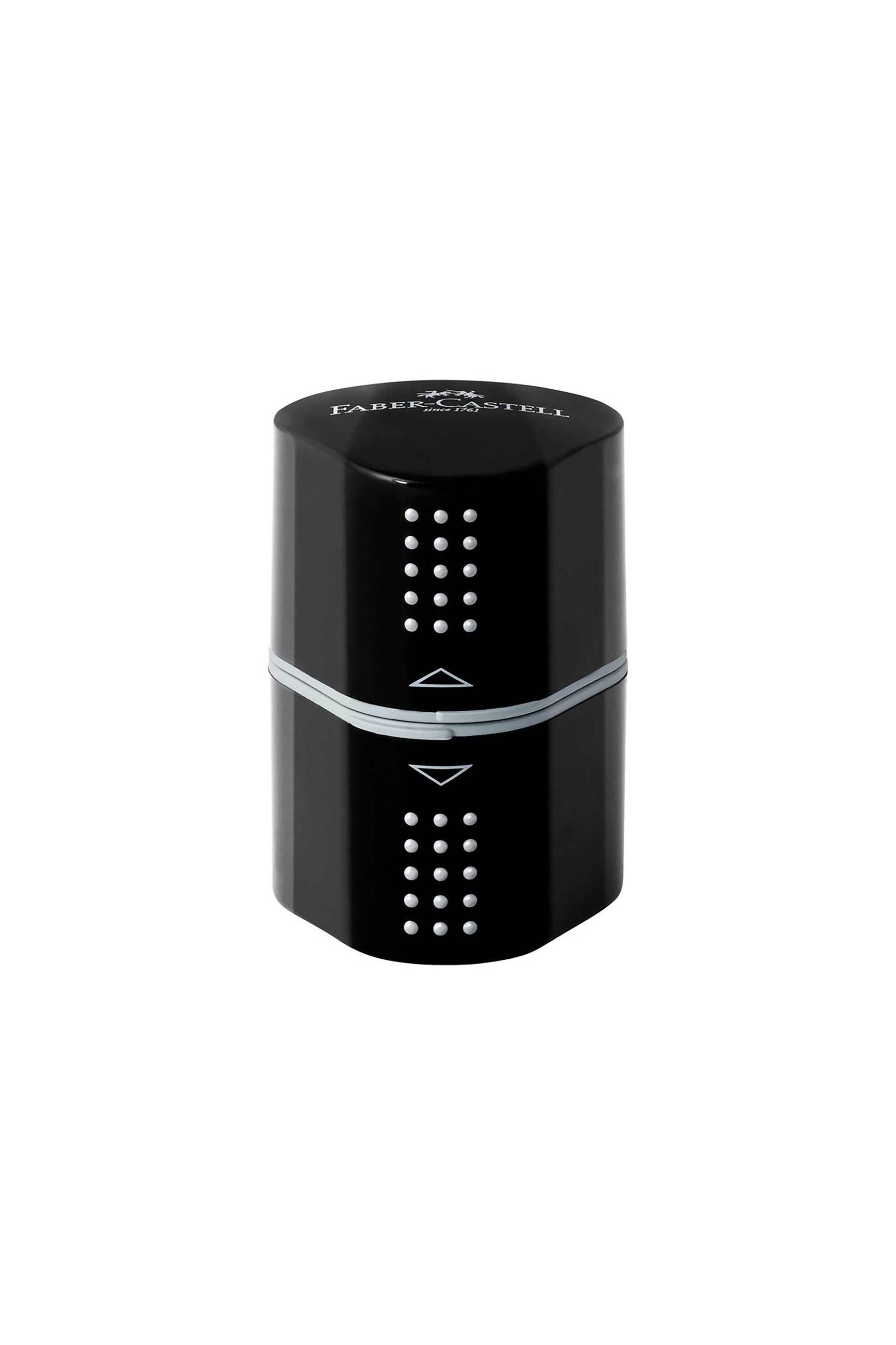 Faber-Castell τριπλή ξύστρα Grip 2001 Μαύρο - 077283899