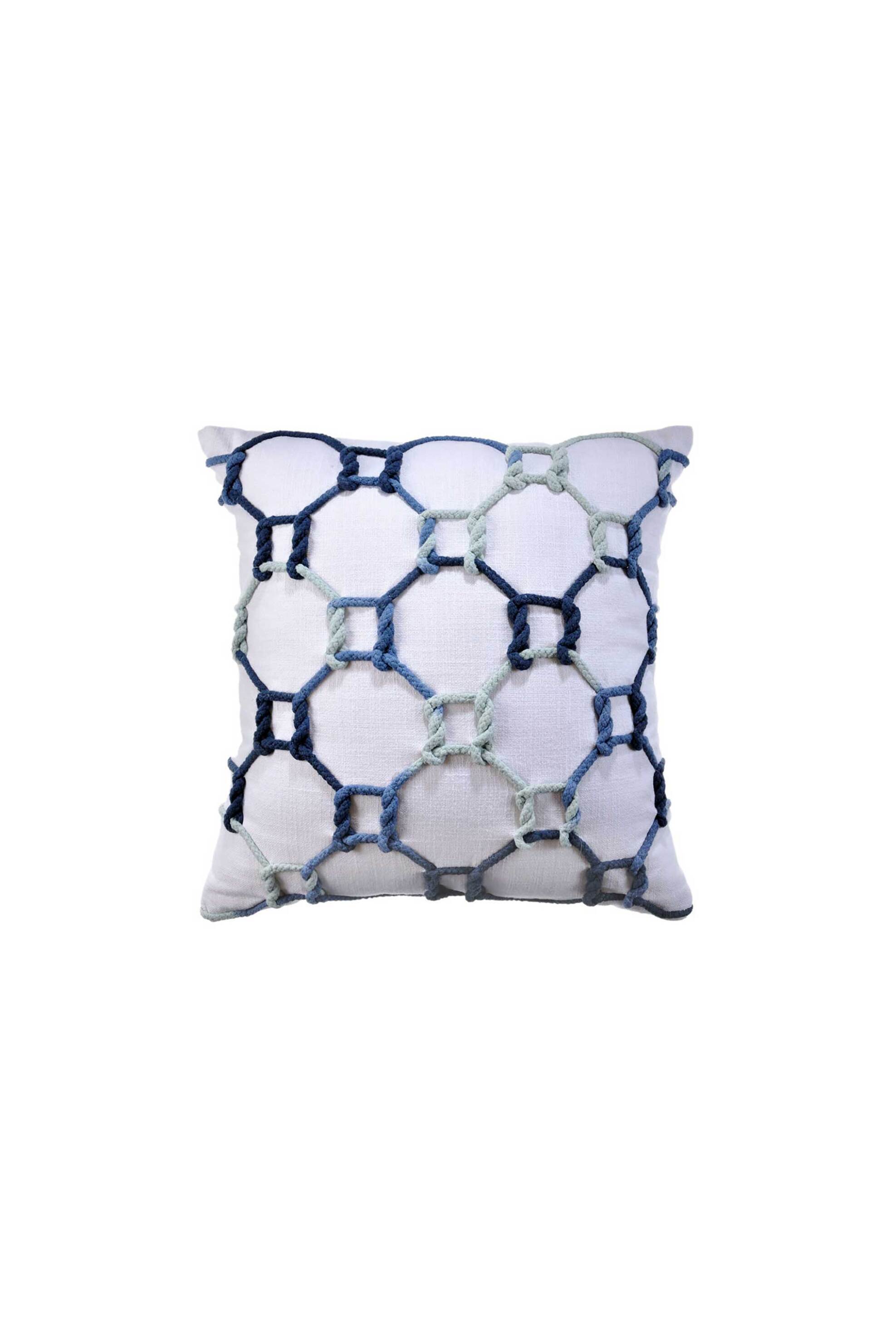 DOWN TOWN Home κάλυμμα μαξιλαριού "Fishnet" 45 x 45 cm - 71-0534