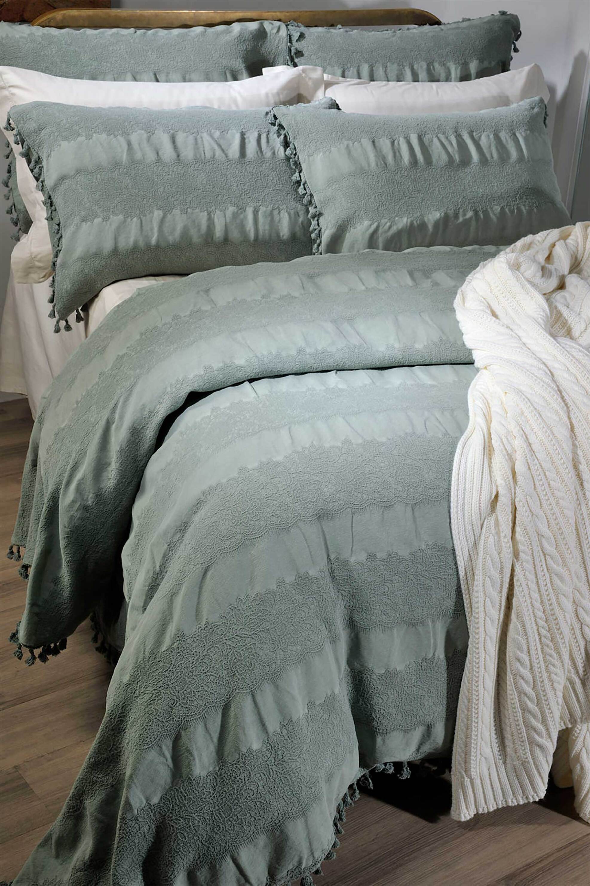 DOWN TOWN Home σετ παπλωματοθήκη υπέρδιπλη και μαξιλαροθήκες "Pacific 509" (3 τεμάχια) - 14-0386