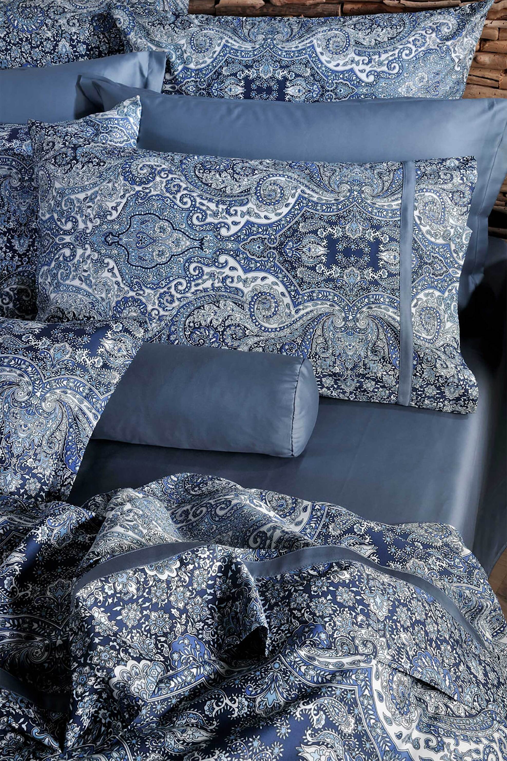 DOWN TOWN Home σετ σεντόνια King size με μαξιλαροθήκες "847 Bombay Raf" (4 τεμάχια) - 14-0457 φωτογραφία