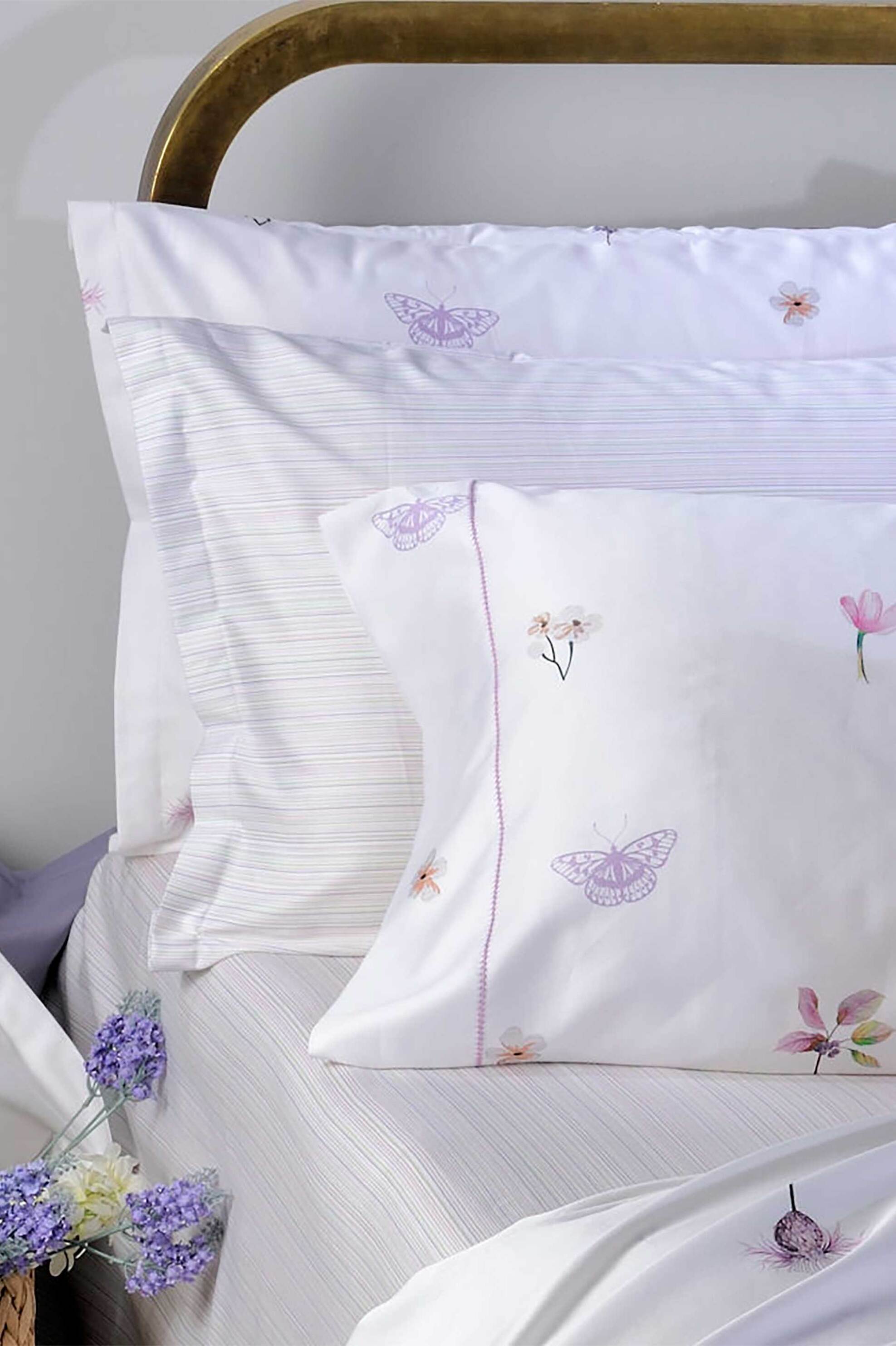 DOWN TOWN Home σετ μαξιλαροθήκες ύπνου με φάσα "844" 2 x 52 x 75 cm - 41-1129