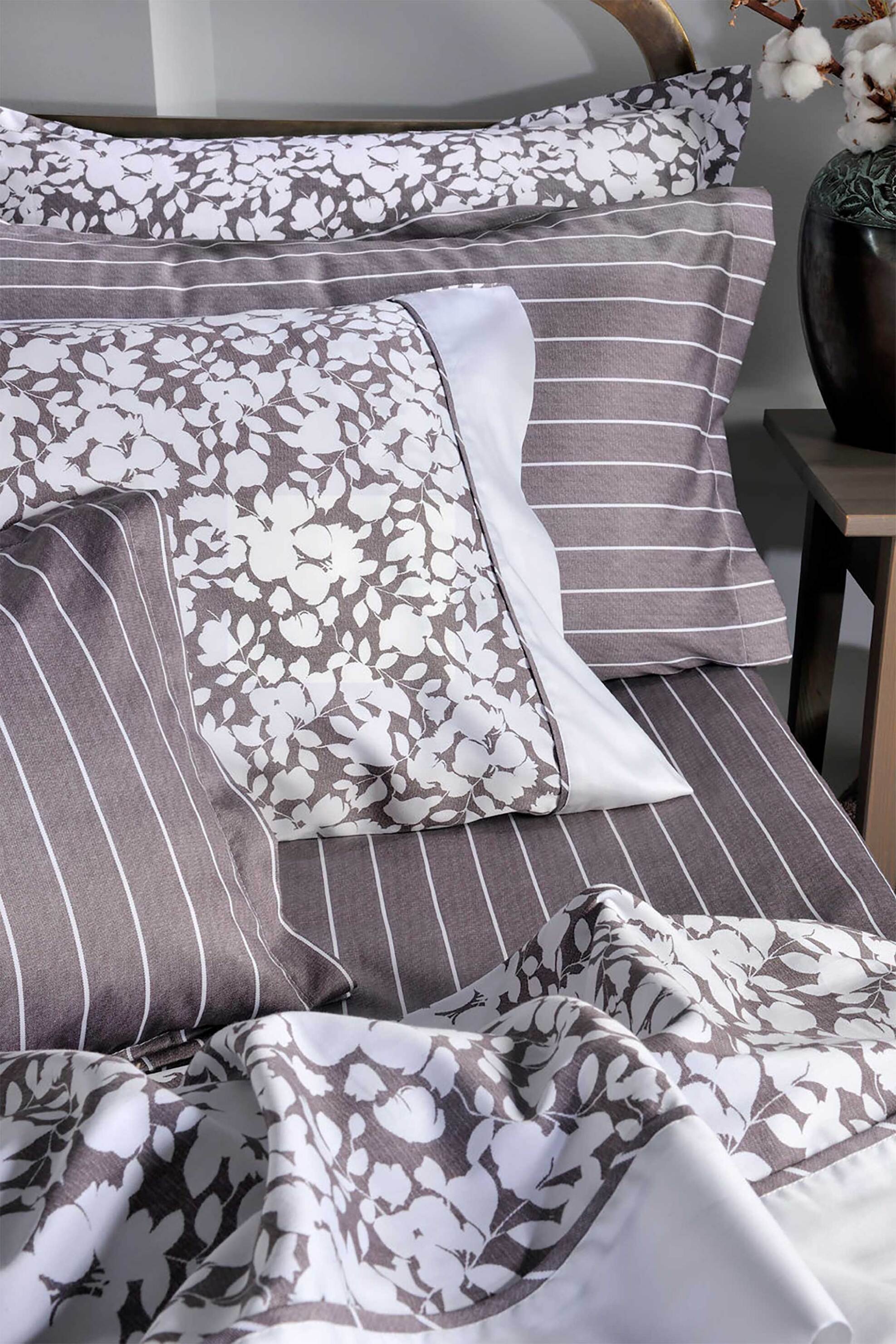 DOWN TOWN HOME DOWN TOWN Home σετ μαξιλαροθήκες ύπνου "852 Elvira Stripe" (2 τεμάχια) - 41-1147