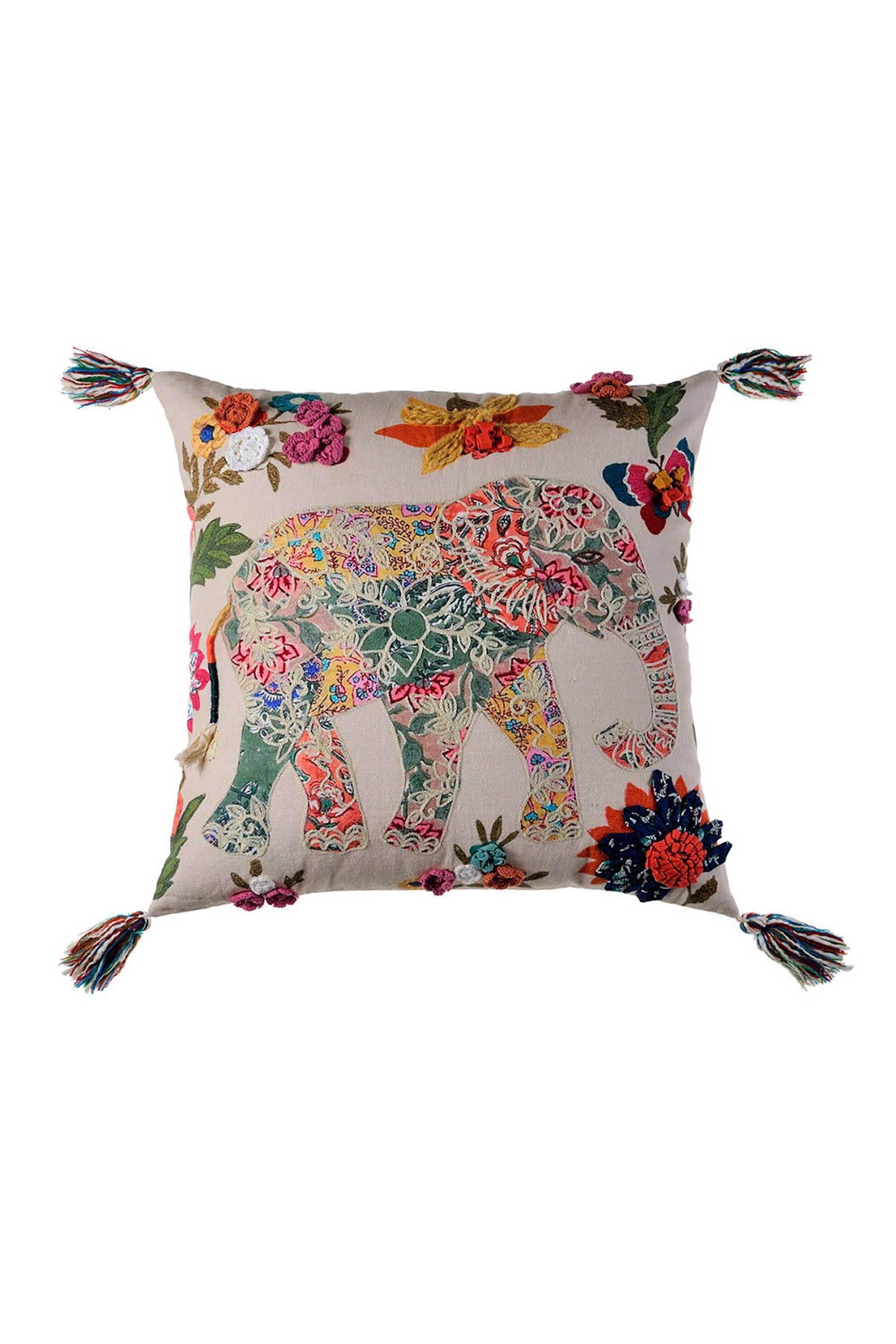 DOWN TOWN HOME DOWN TOWN Home διακοσμητική μαξιλαροθήκη "Elephant" 45 x 45 cm - 71-0600