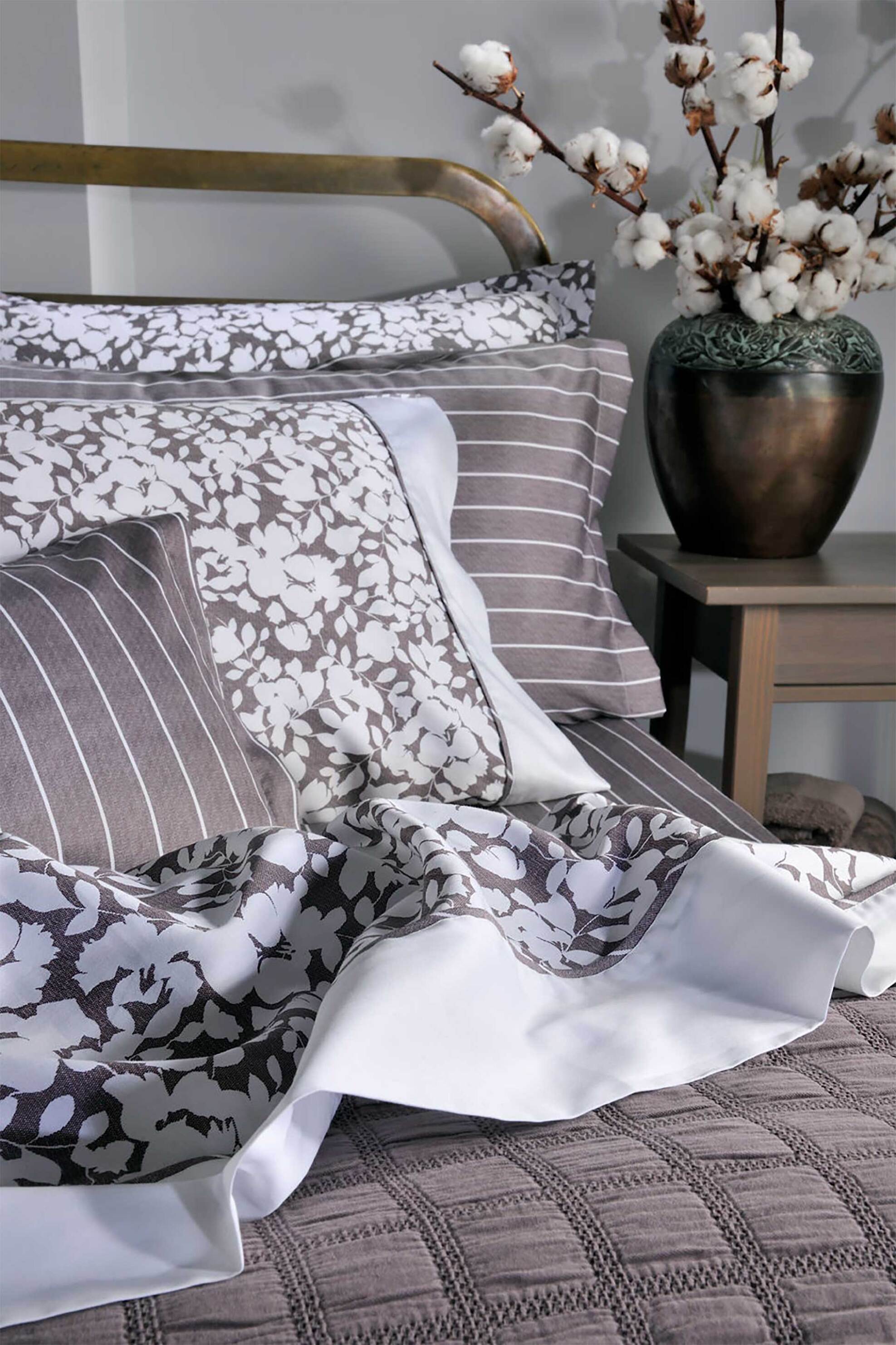 DOWN TOWN Home σετ σεντόνια ημίδιπλα και μαξιλαροθήκες "850 Amelie" (4 τεμάχια) - 17-0129 φωτογραφία