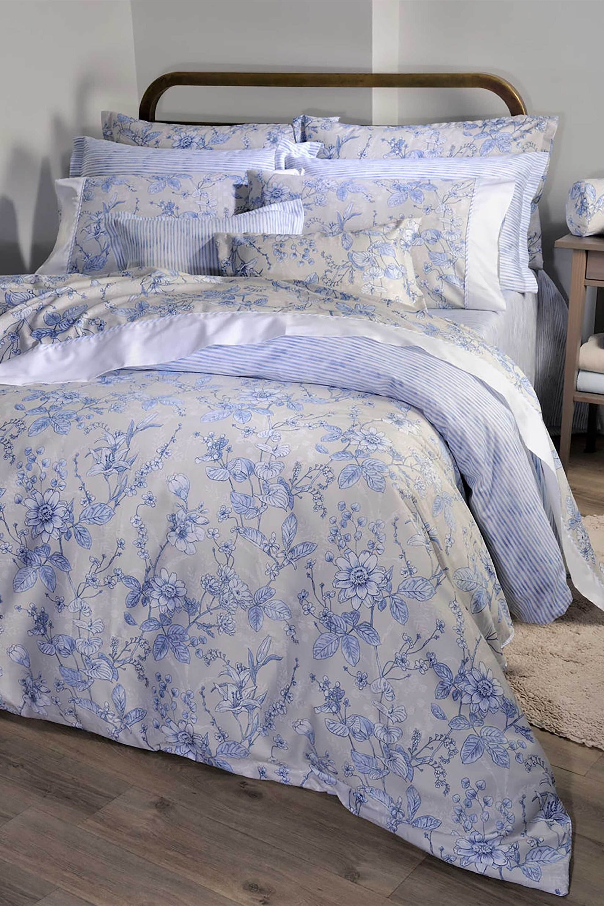 DOWN TOWN Home σετ σεντόνια μονά με μαξιλαροθήκες "850 Amelie" (3 τεμάχια) - 11-0559