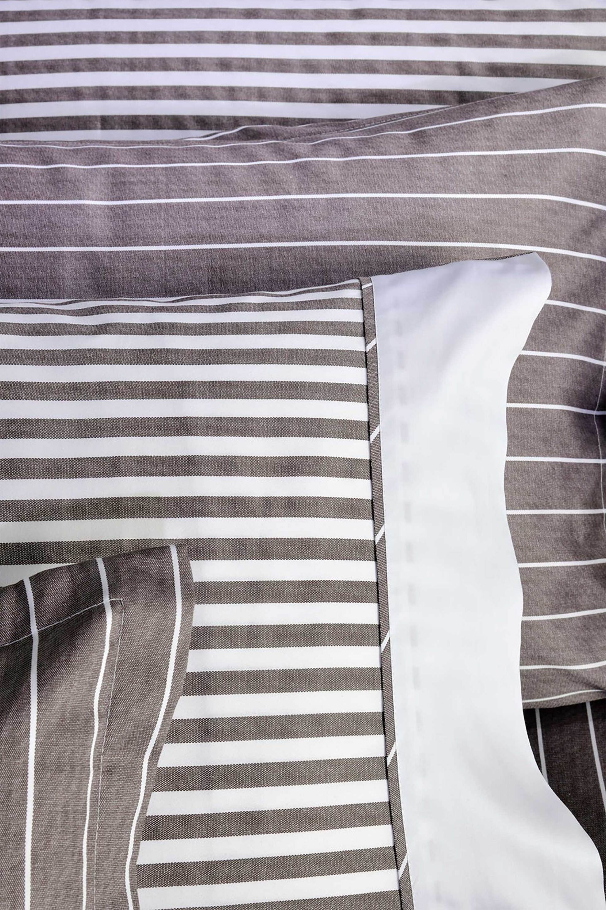 Down Town Home Σετ Σεντόνια Μονά με Μαξιλαροθήκες 852 Elvira Stripe (3 Τεμάχια) - 11-0561