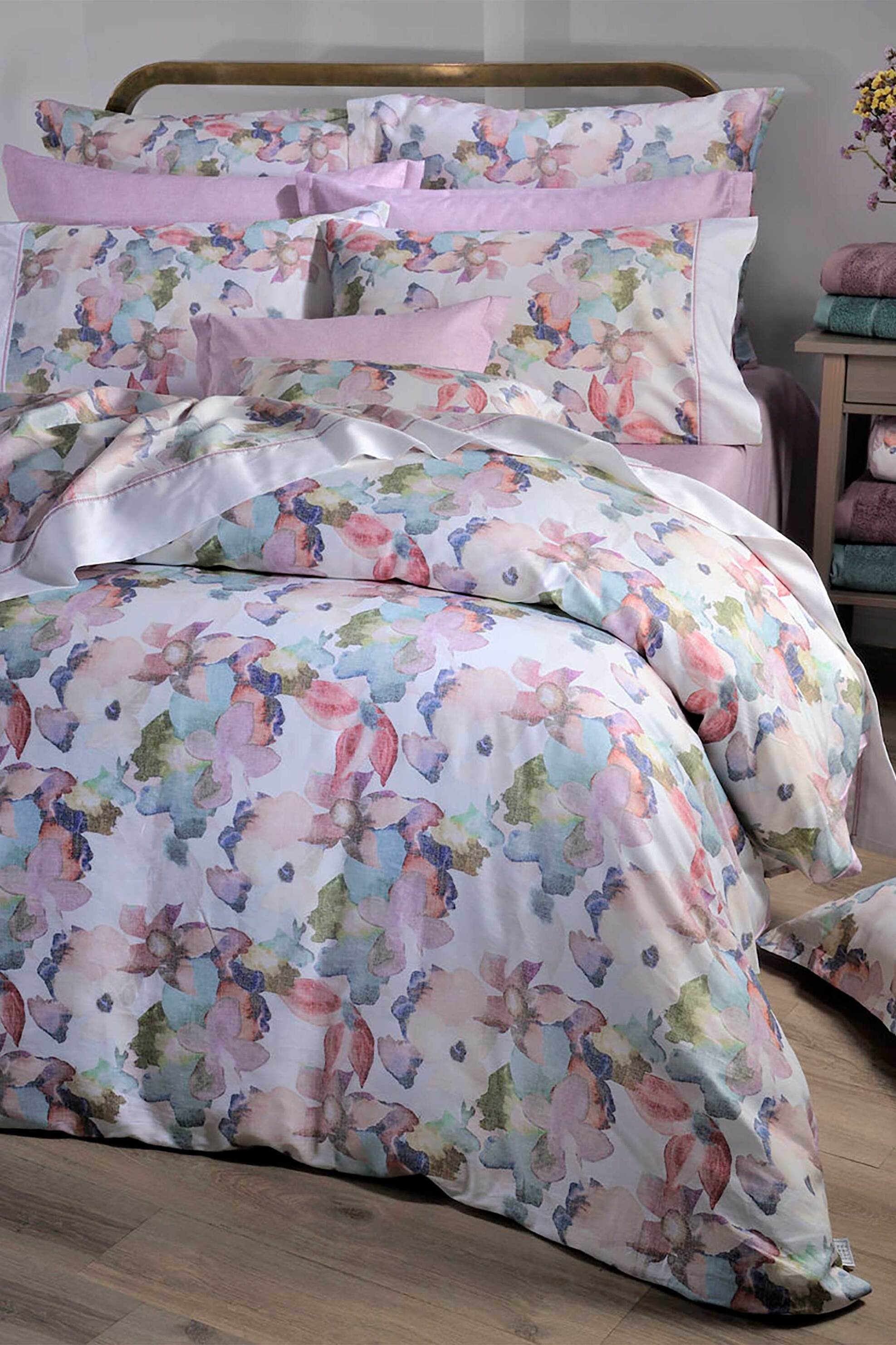 DOWN TOWN HOME DOWN TOWN Home σετ μαξιλαροθήκες "860 Art Flower" - 41-1161