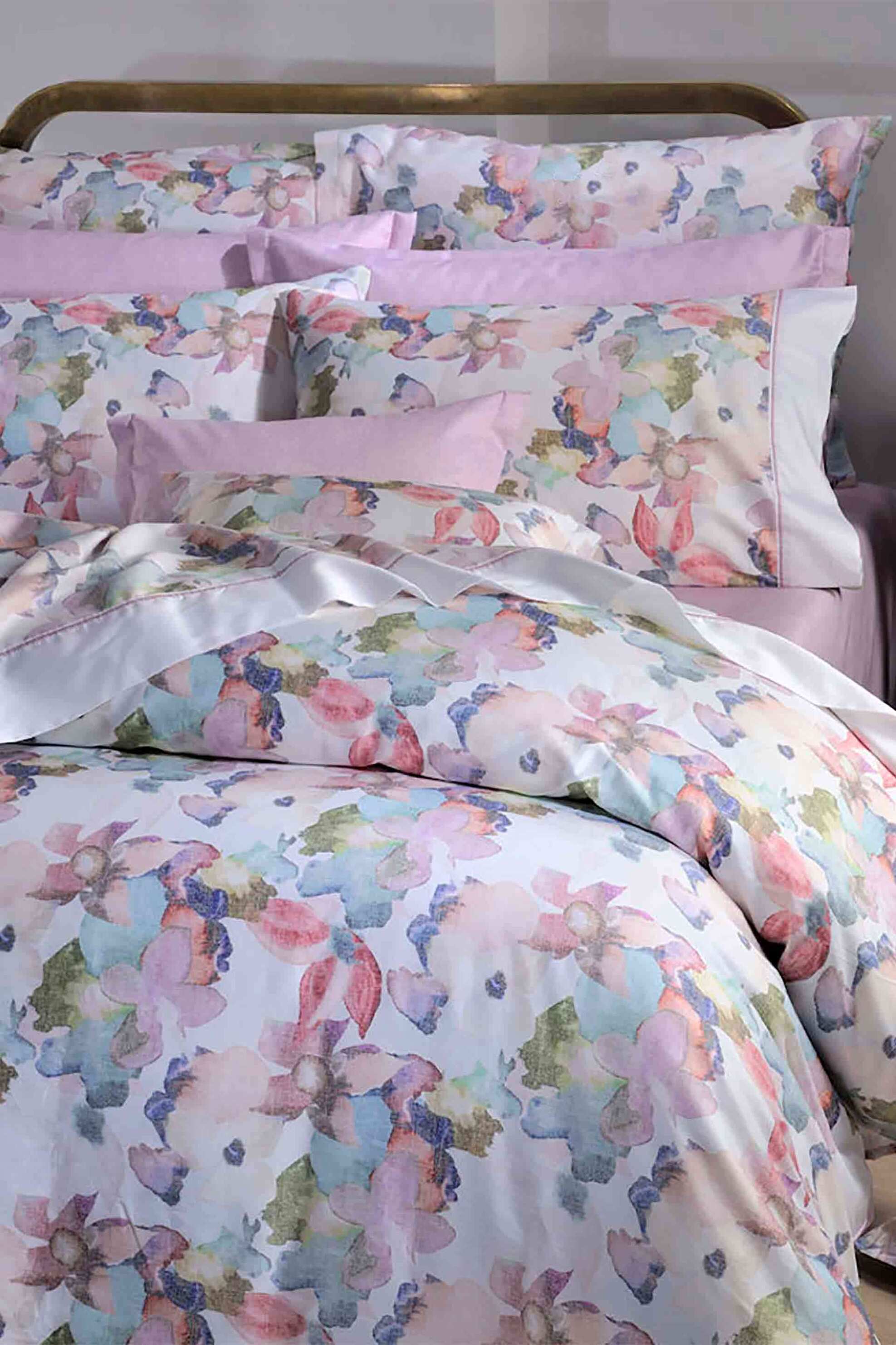 DOWN TOWN HOME DOWN TOWN Home σετ μαξιλαροθήκες Oxford "860 Art Flower" (2 τεμάχια) - 41-1162