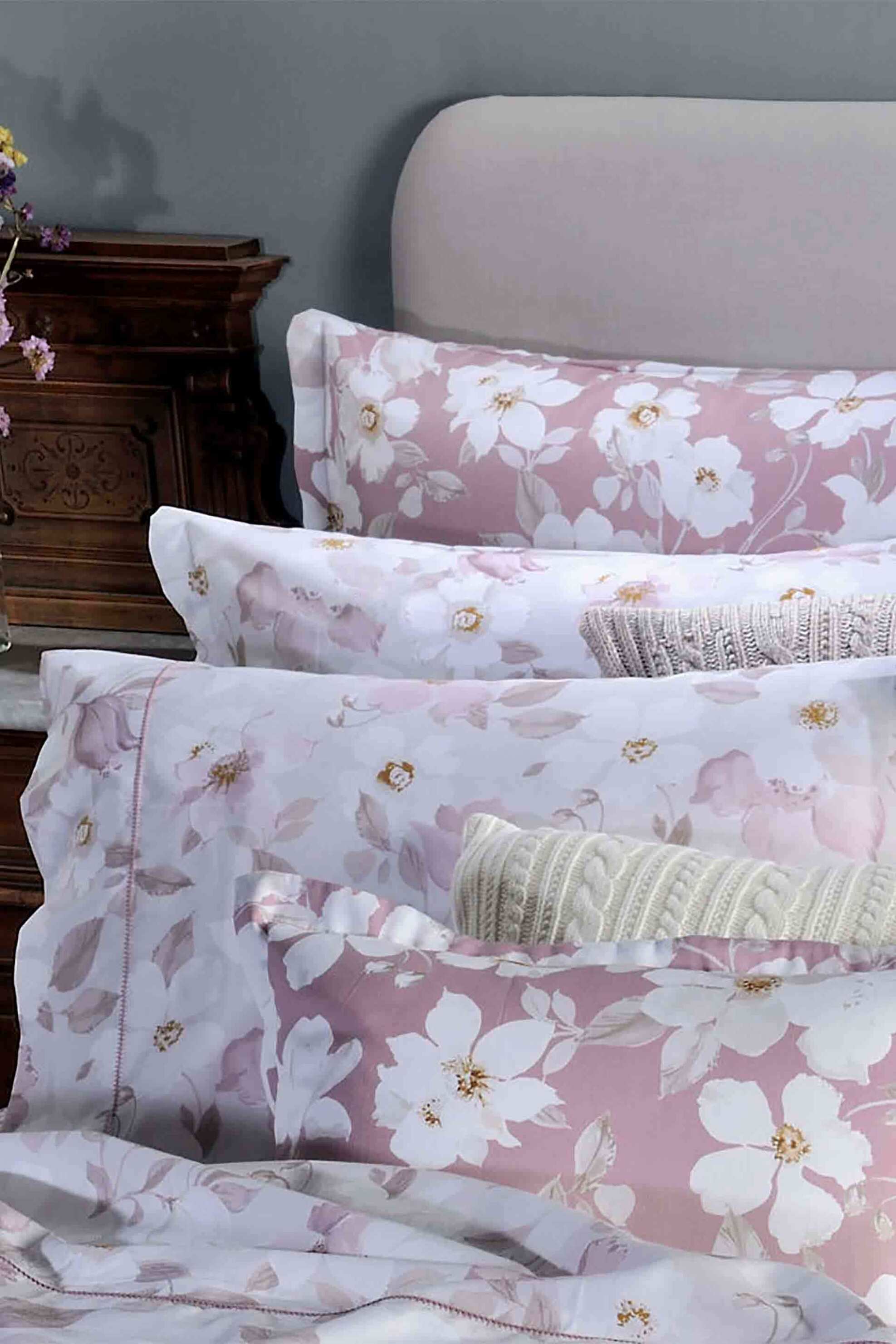 DOWN TOWN Home σετ μαξιλαροθήκες Oxford "859 Rosalyn" - 42-0427 φωτογραφία