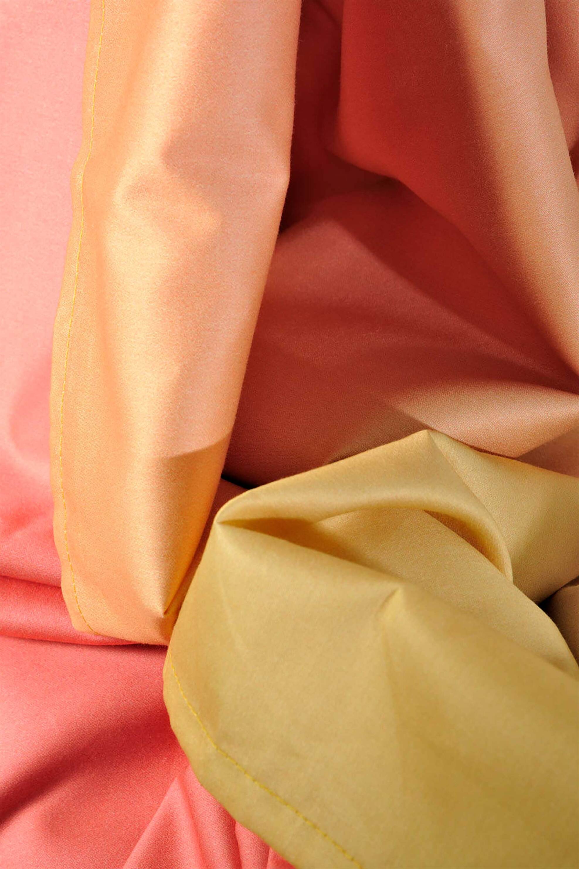 DOWN TOWN Home σετ σεντόνια υπέρδιπλα και μαξιλαροθήκες "Burano Yellow 861" (4 τεμάχια) - 10-1030 φωτογραφία