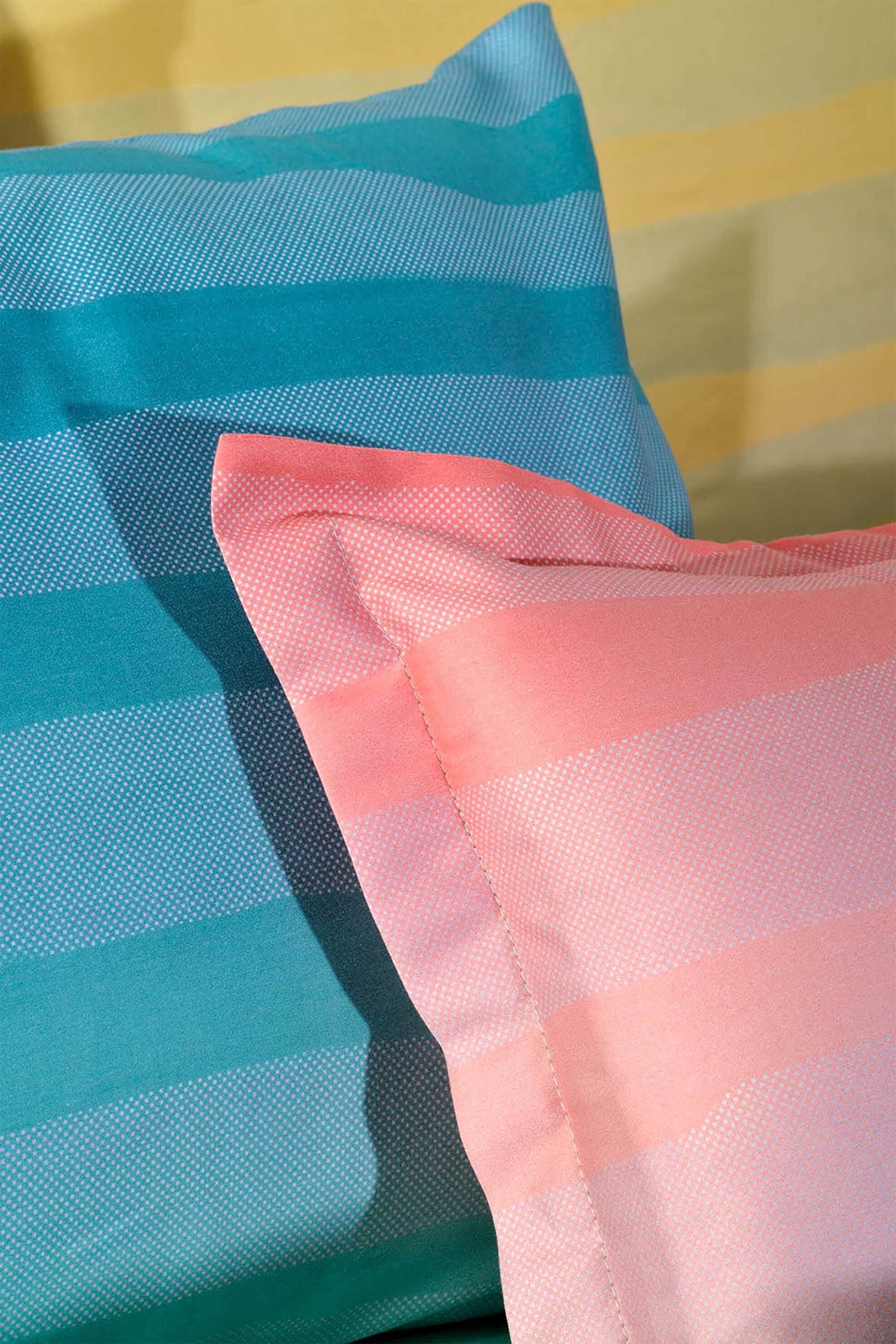 DOWN TOWN Home σετ σεντόνια μονά και μαξιλαροθήκη "Βurano Aqua 862" (3 τεμάχια) - 11-0568 φωτογραφία