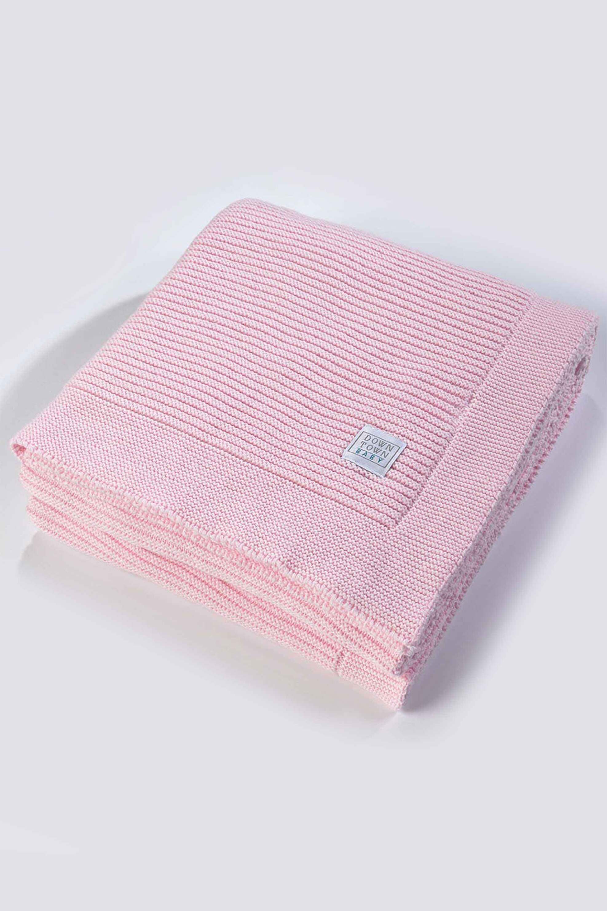 DOWN TOWN Home βρεφική κουβέρτα κούνιας μονόχρωμη "DT446" 100 x 150 cm - 15-0201