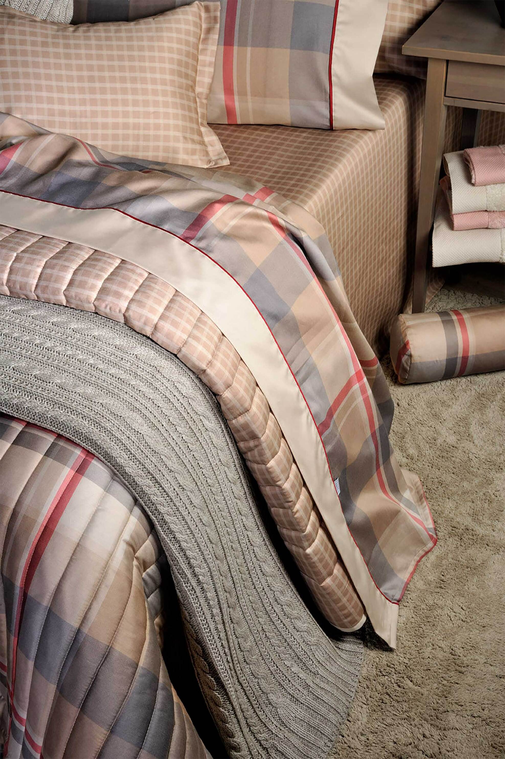 DOWN TOWN Home σετ σεντόνια μονά και μαξιλαροθήκη "Brady 865 " (3 τεμάχια) - 11-0576 φωτογραφία