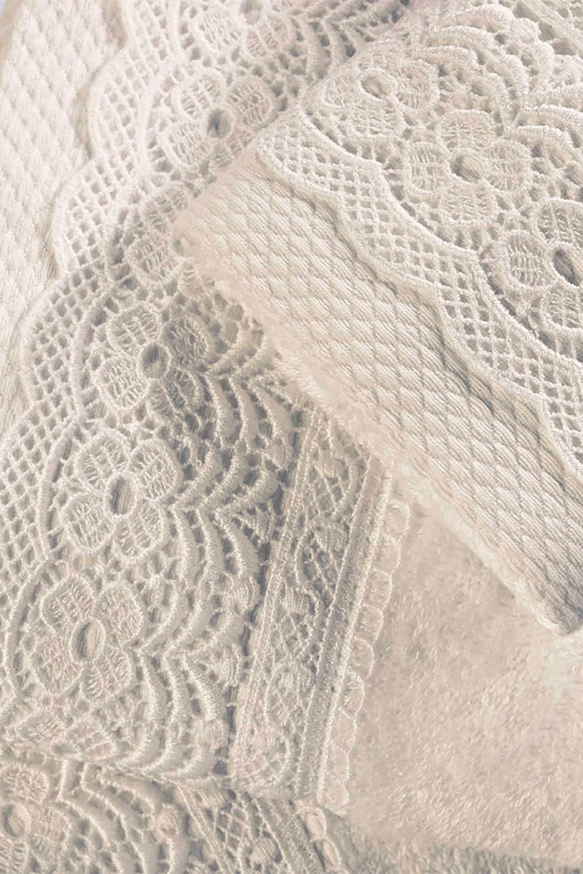 DOWN TOWN Home σετ πετσέτες με δαντέλα (3 τεμάχια) - 61-1153