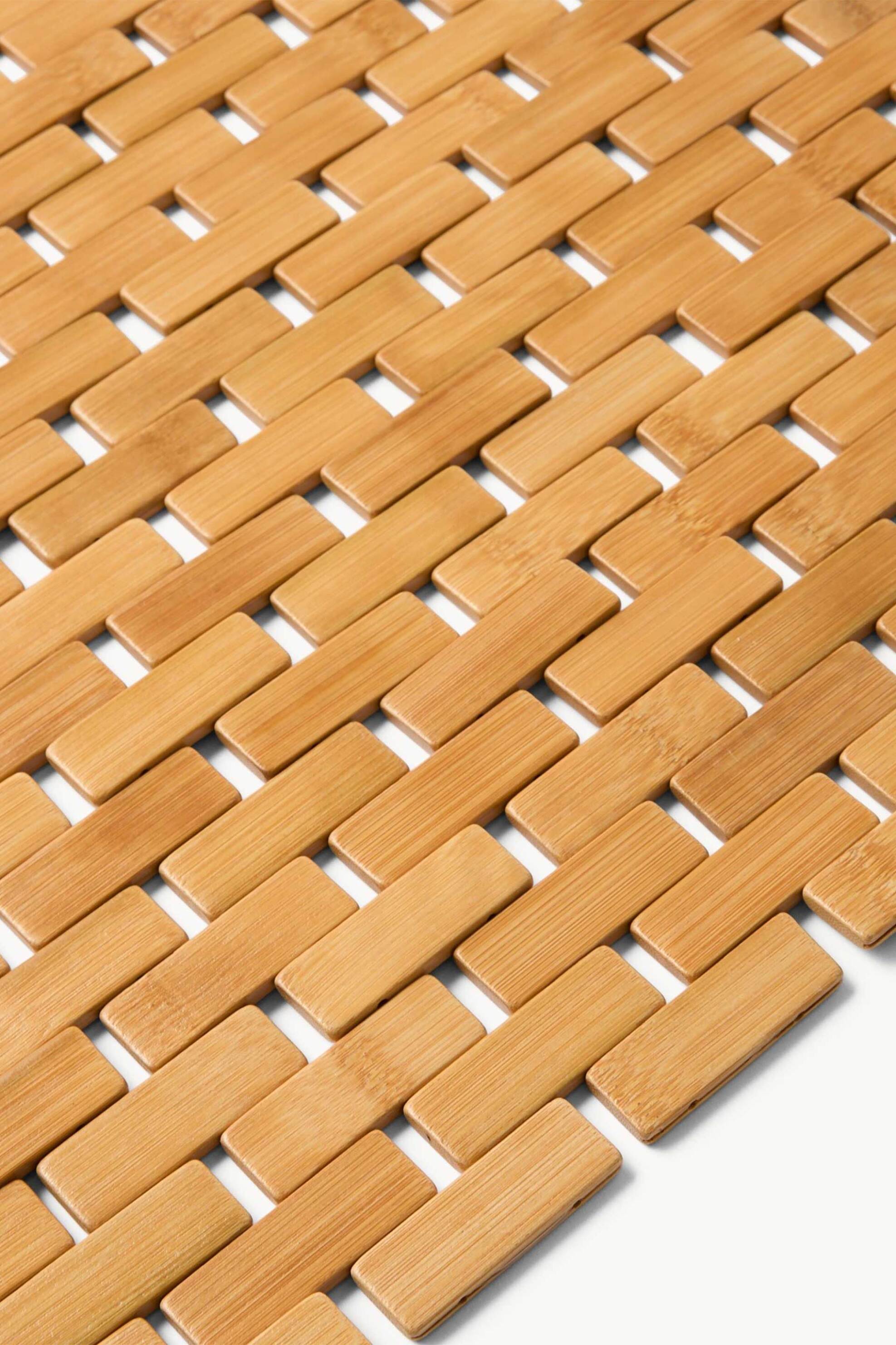 Coincasa Χαλάκι Μπάνιου από Bamboo 50 X 80 CM - 006811007 Μπεζ