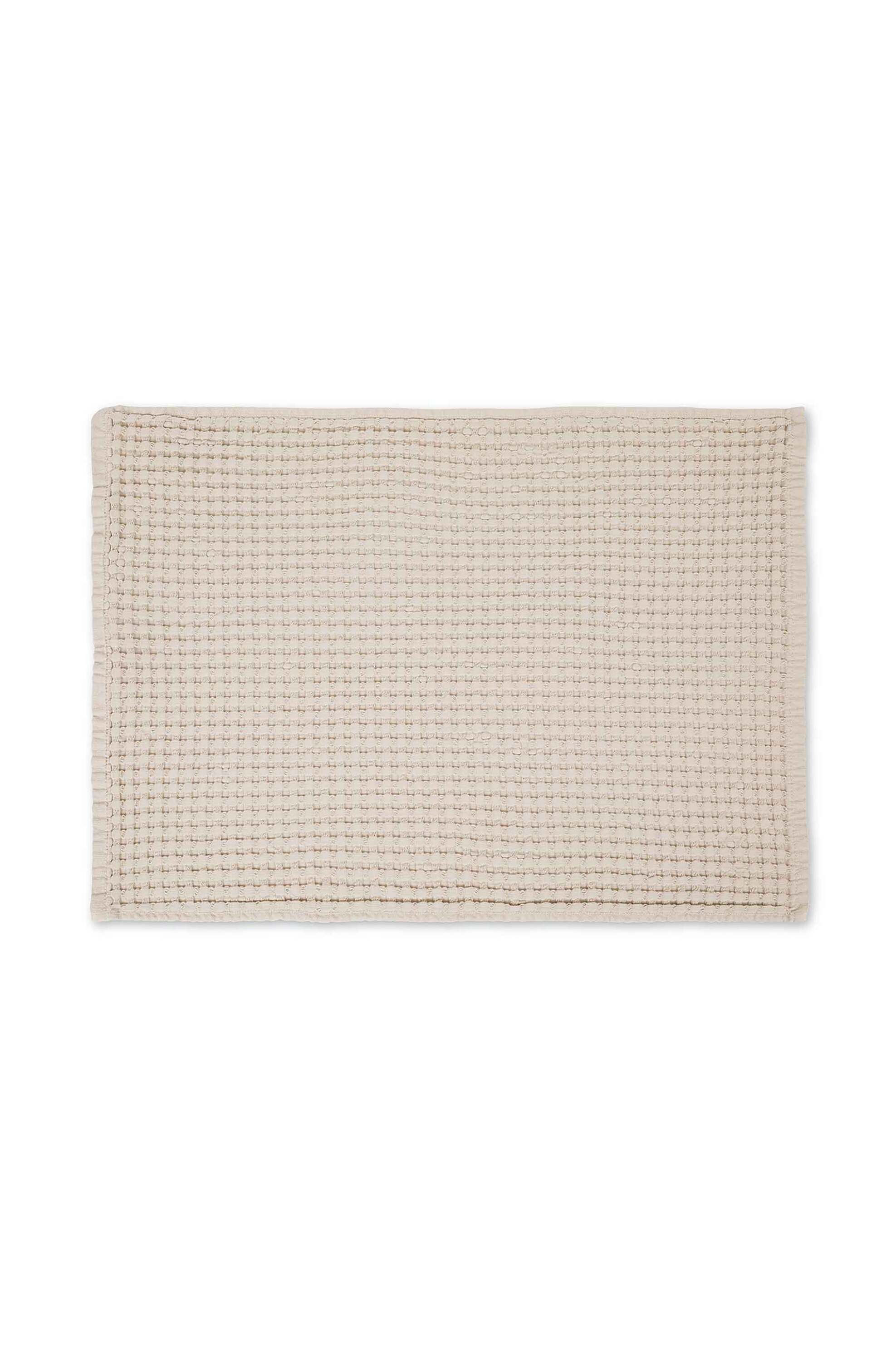 Coincasa πετσέτα προσώπου με waffle pattern 100 x 60 cm - 007406425 Μπεζ