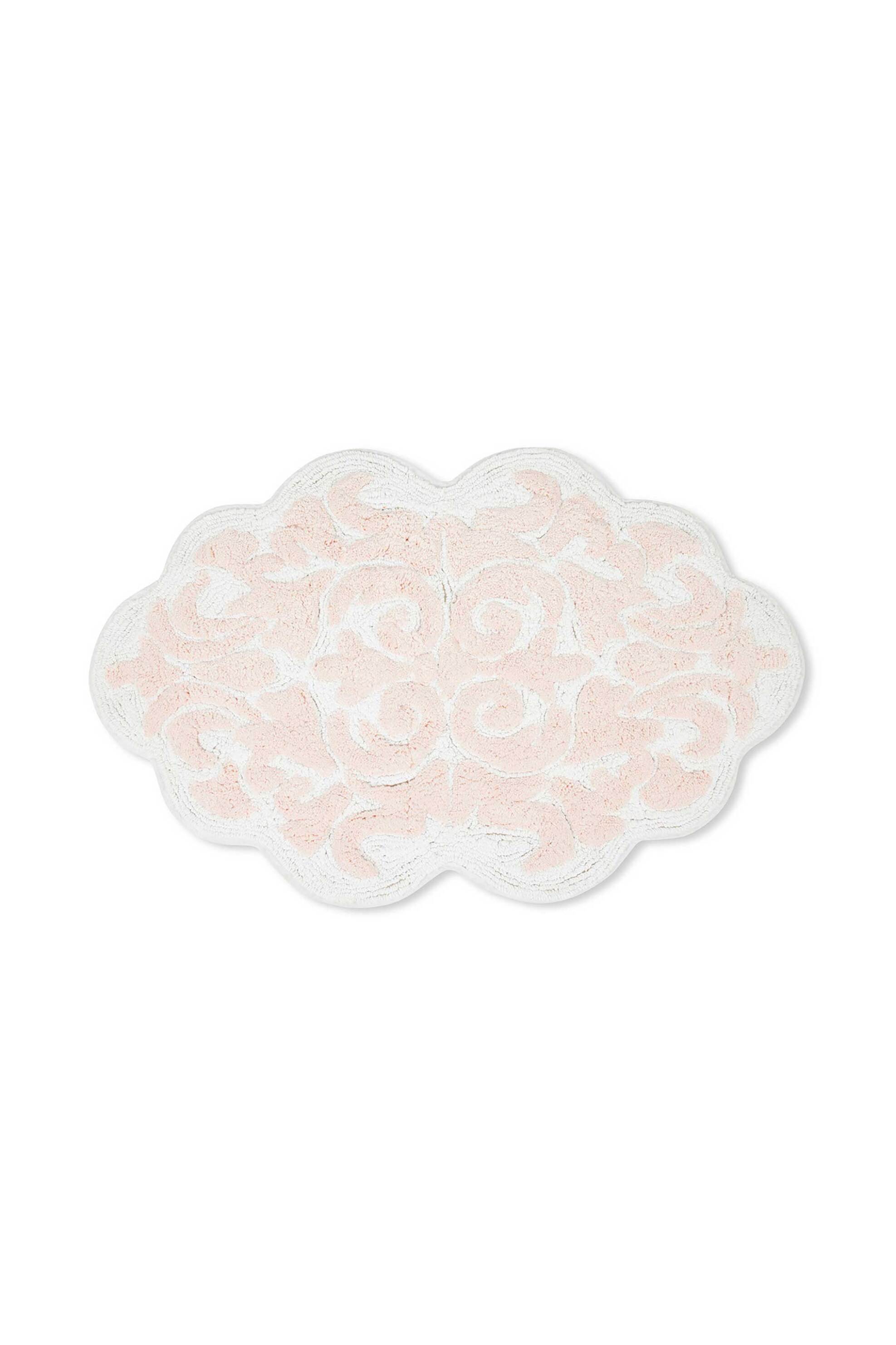 Coincasa χαλάκι μπάνιου 80 x 50 cm - 007448245 Ροζ Ανοιχτό
