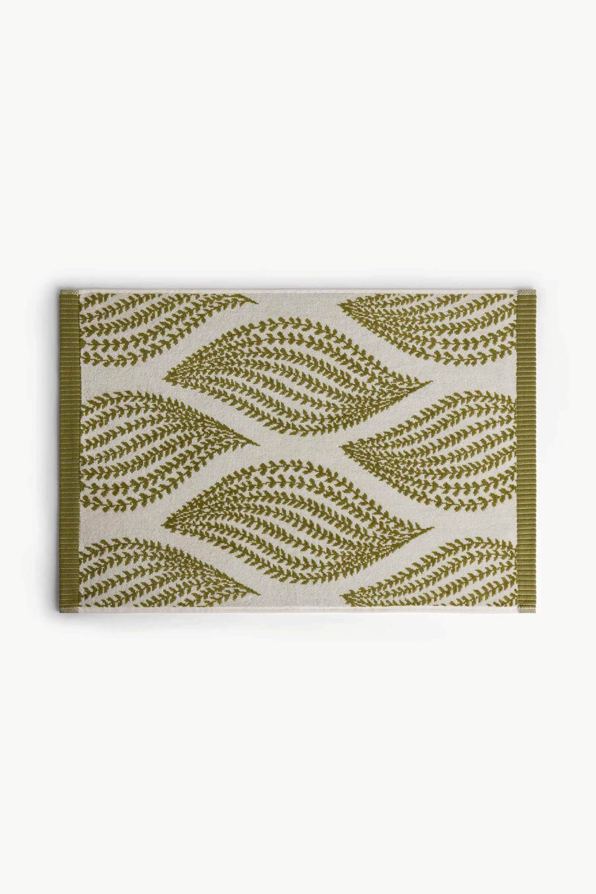 Coincasa πετσέτα προσώπου με all-over print 100 x 50 cm - 007479060 Πράσινο