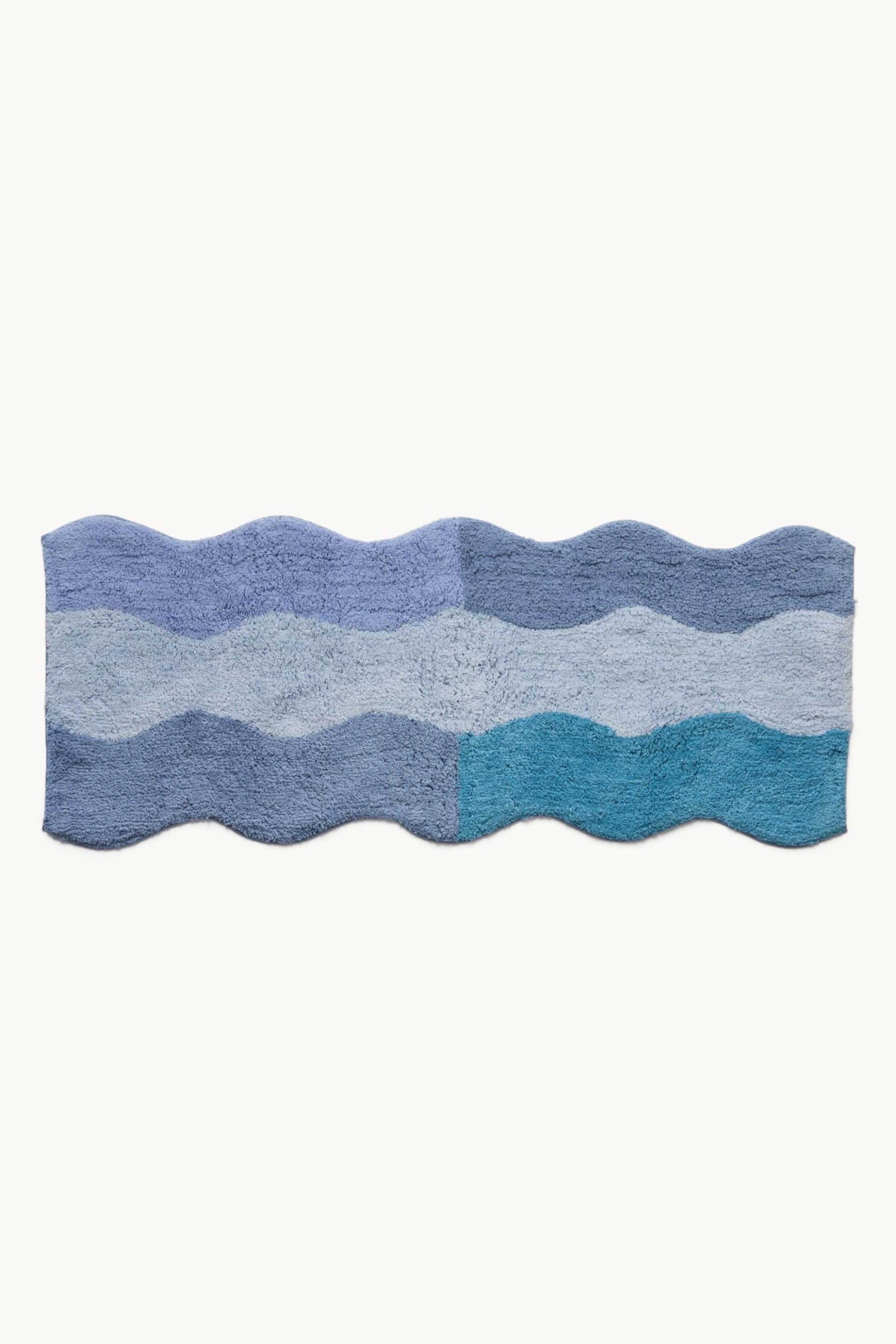 Coincasa χαλάκι μπάνιου 127 x 50 cm - 006813228 Γαλάζιο