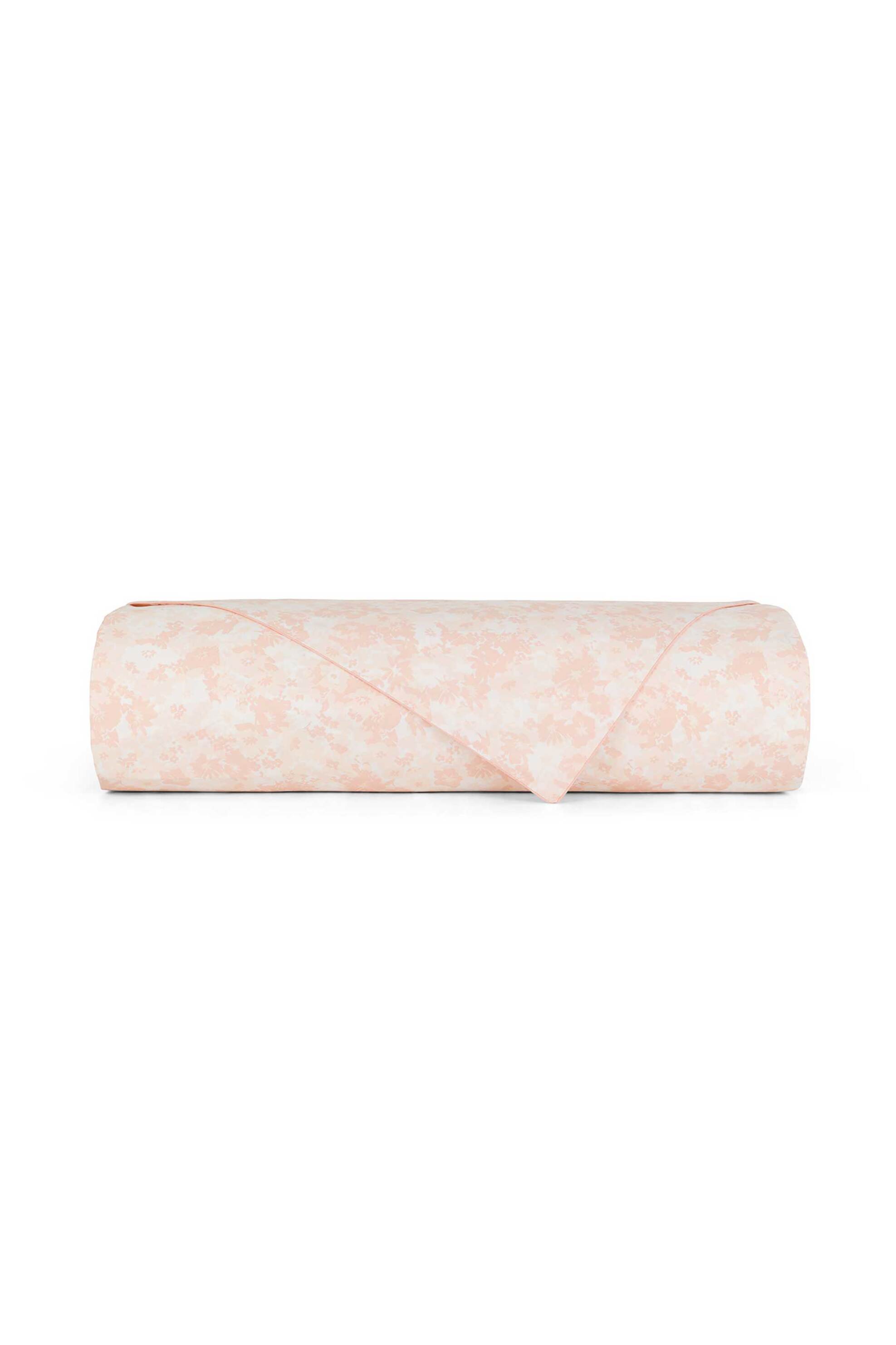 COINCASA Coincasa παπλωματοθήκη διπλή με floral print βαμβακερή 220 x 240 cm - 007372705 Ροζ