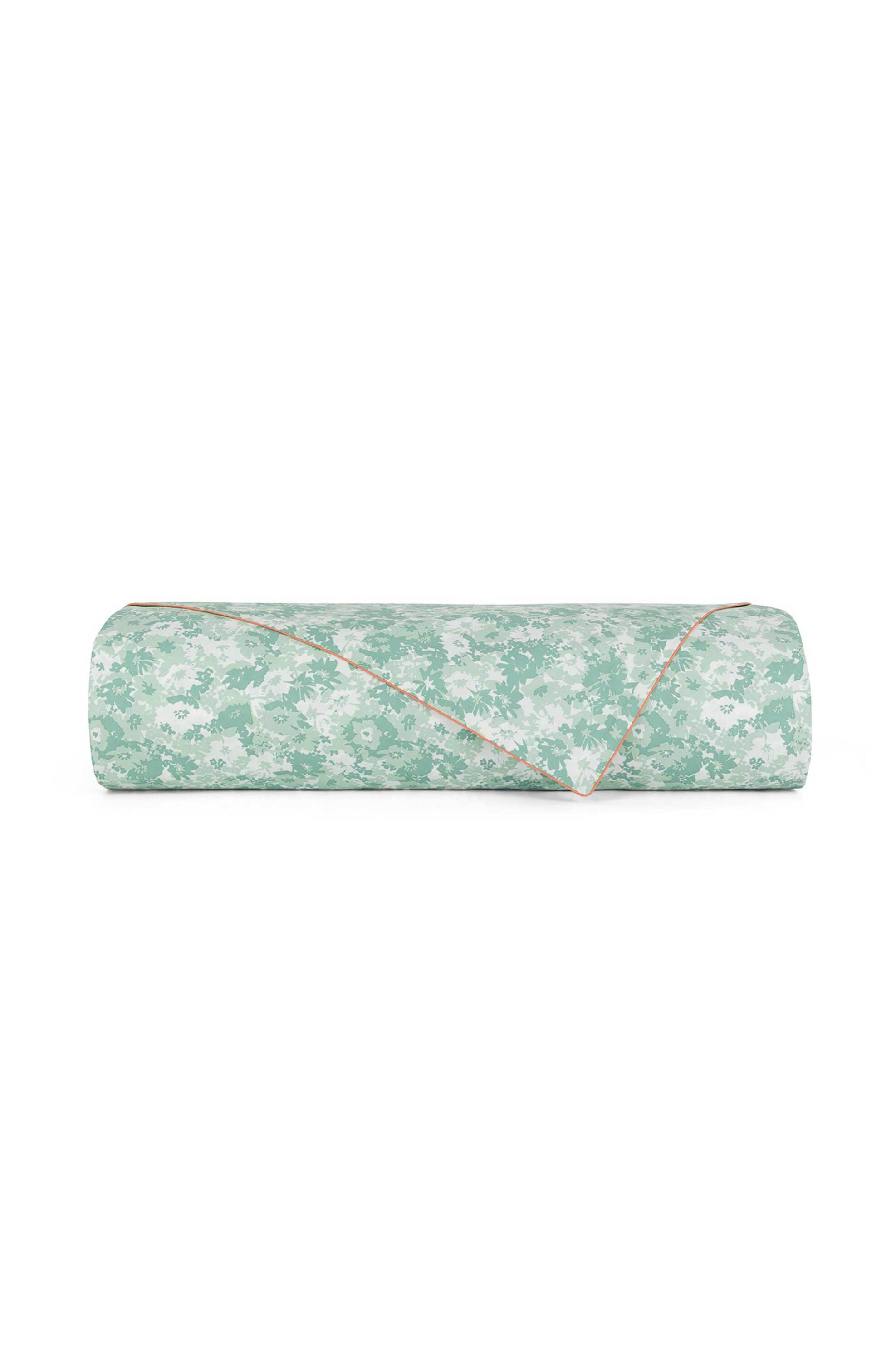 COINCASA Coincasa παπλωματοθήκη διπλή βαμβακερή με floral print 220 x 240 cm - 007372711 Πράσινο