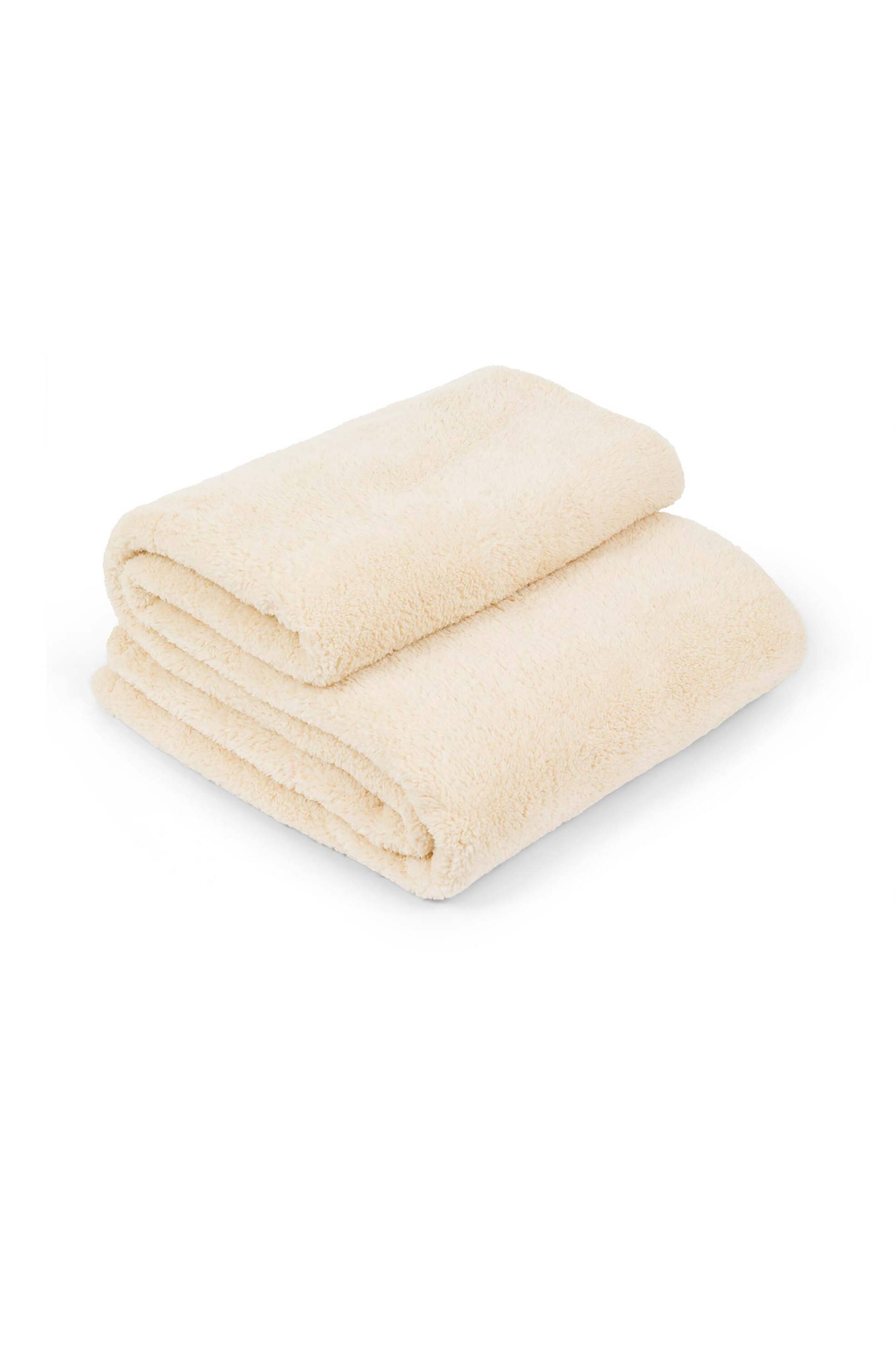 COINCASA Coincasa κουβέρτα fleece μονόχρωμη 185 x 140 cm - 007396123 Μπεζ