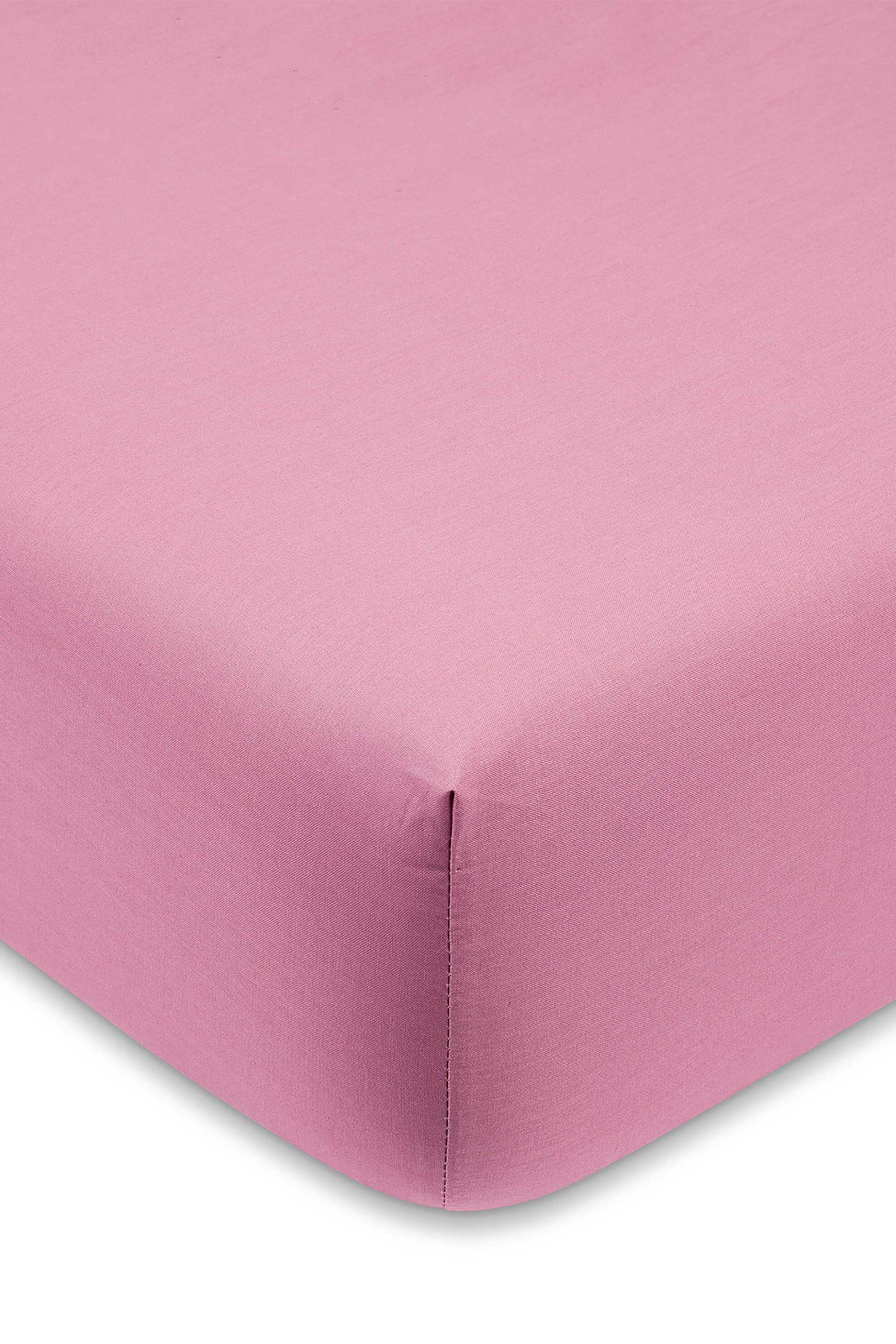 COINCASA Coincasa σεντόνι διπλό μονόχρωμο 200 x 165 cm - 007448222 Ροζ
