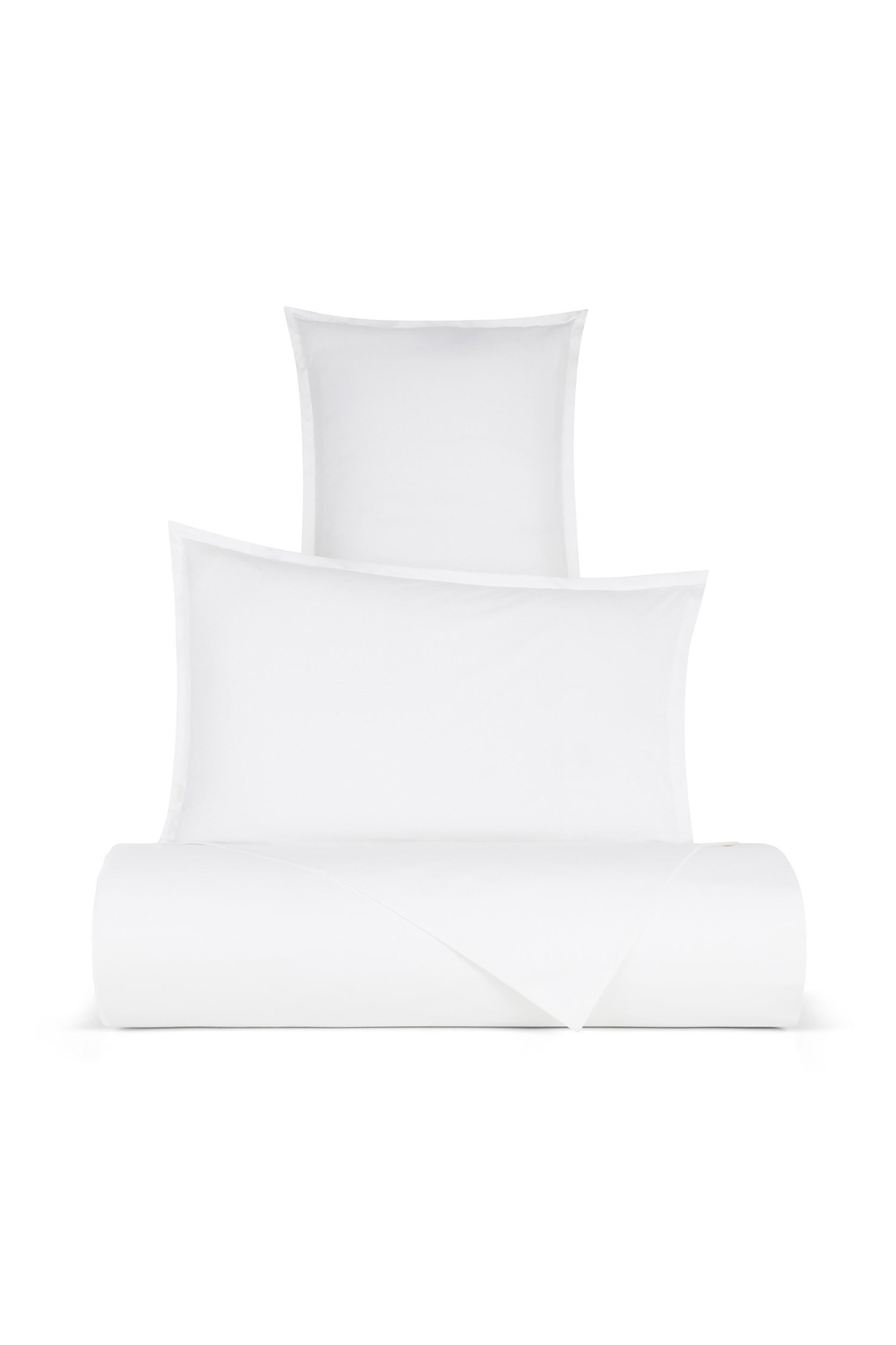 Coincasa σεντόνι διπλό μονόχρωμο 220 x 240 cm "Zefiro" - 007404261 Λευκό