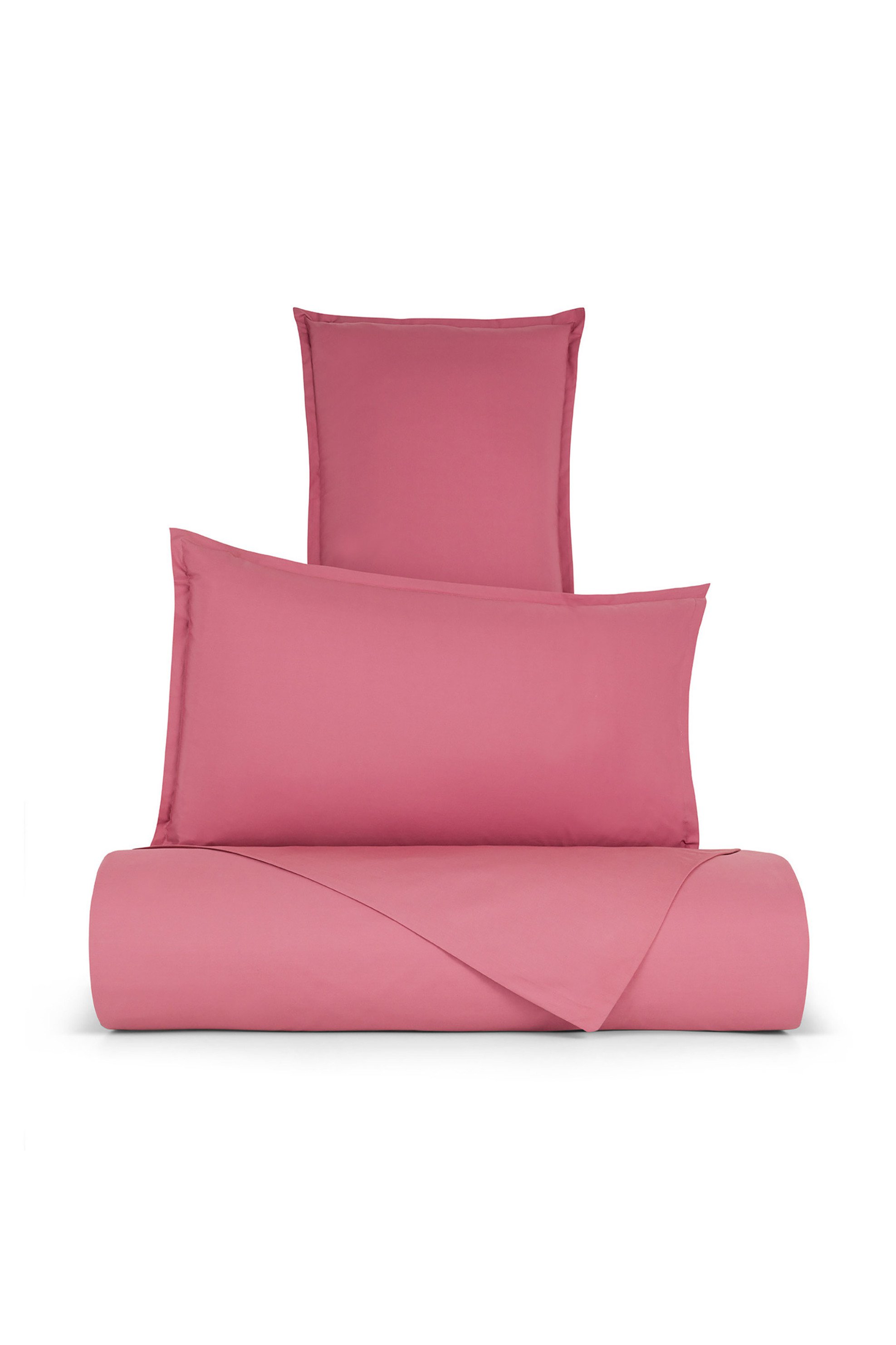 Coincasa σεντόνι διπλό μονόχρωμο 220 x 240 cm "Zefiro" - 007404271 Ροζ