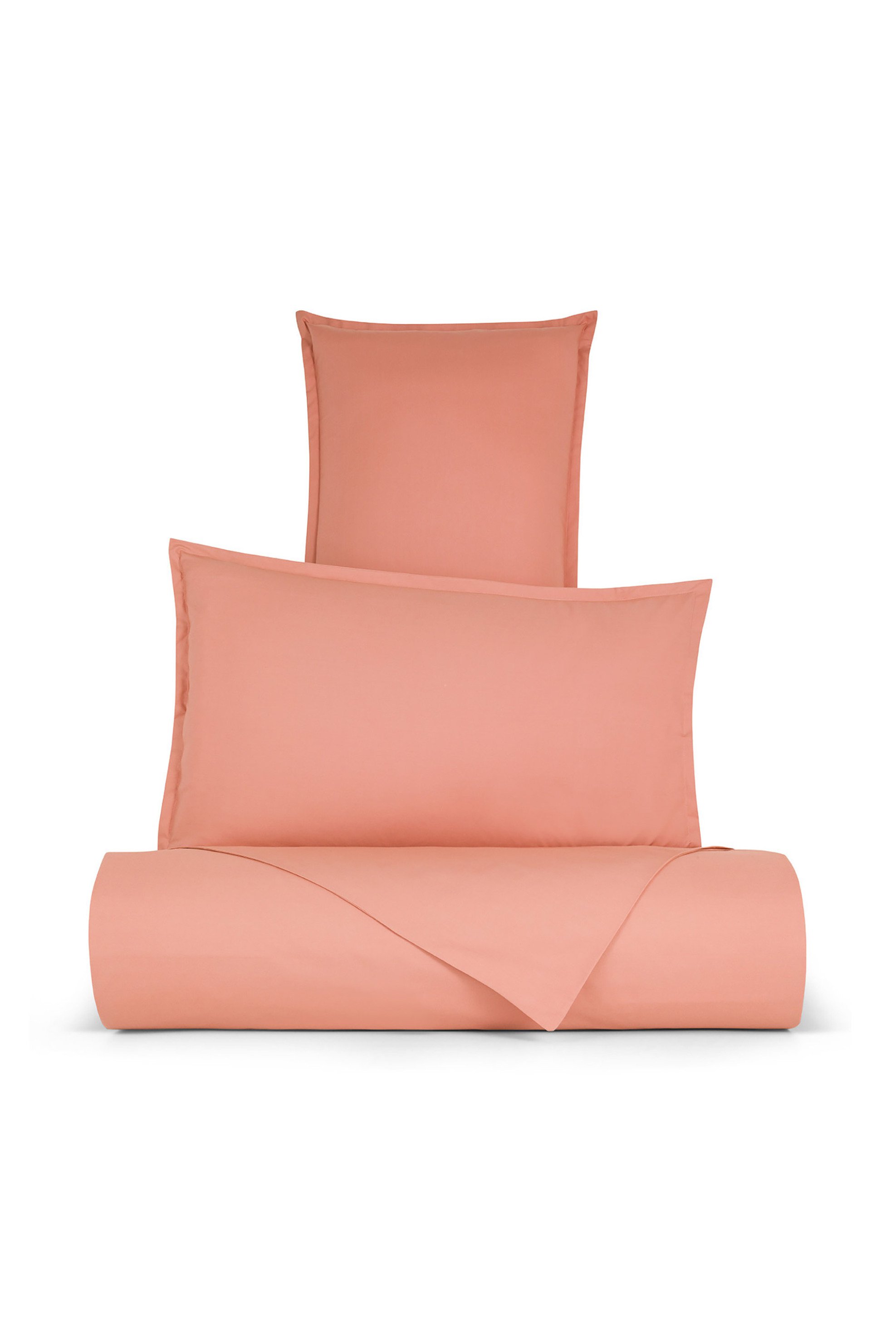 Coincasa σεντόνι διπλό μονόχρωμο 220 x 240 cm "Zefiro" - 007404272 Σομόν