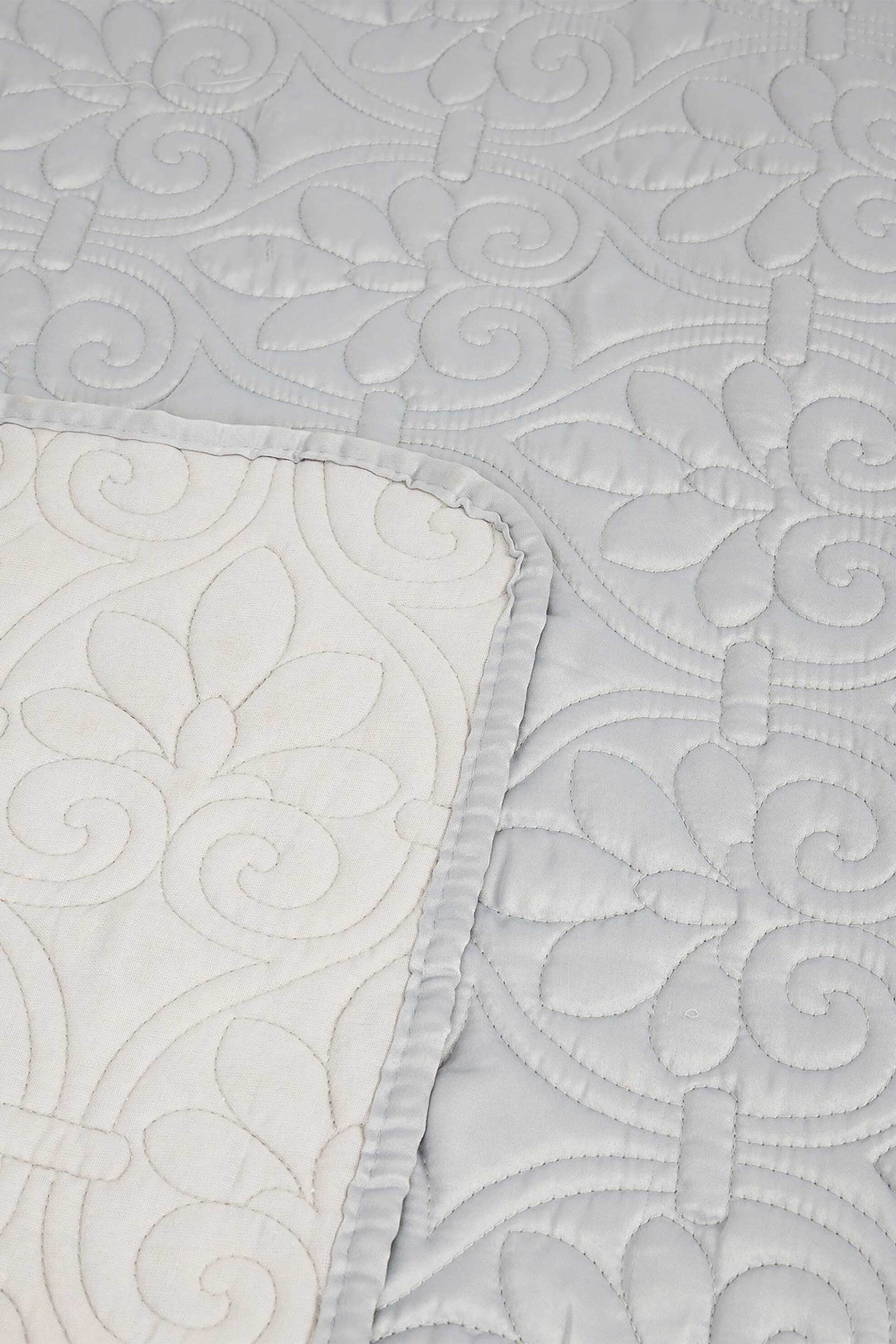 Coincasa πάπλωμα king size με ανάγλυφο σχέδιο 260 x 260 cm - 007457025 Γκρι φωτογραφία