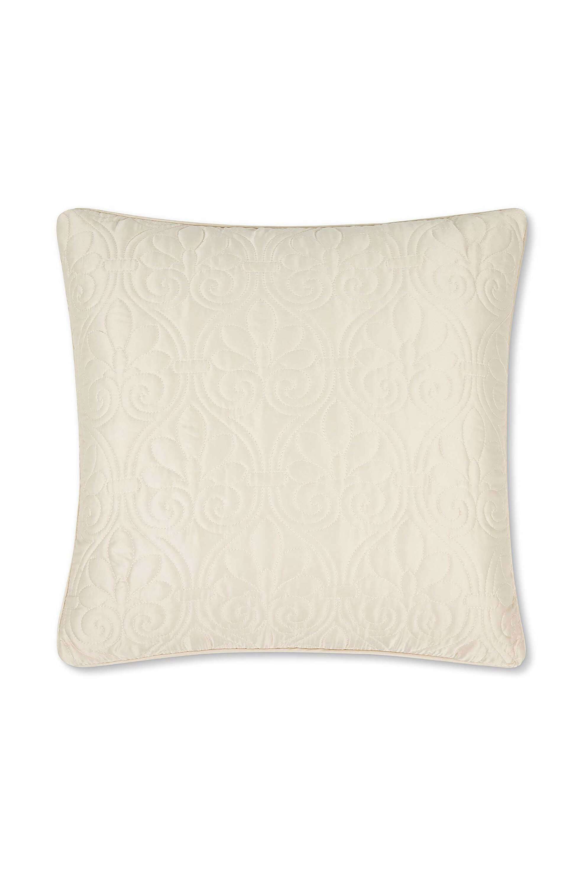 COINCASA Coincasa διακοσμητικό μαξιλάρι με ανάγλυφο σχέδιο 45 x 45 cm - 007457033 Μπεζ