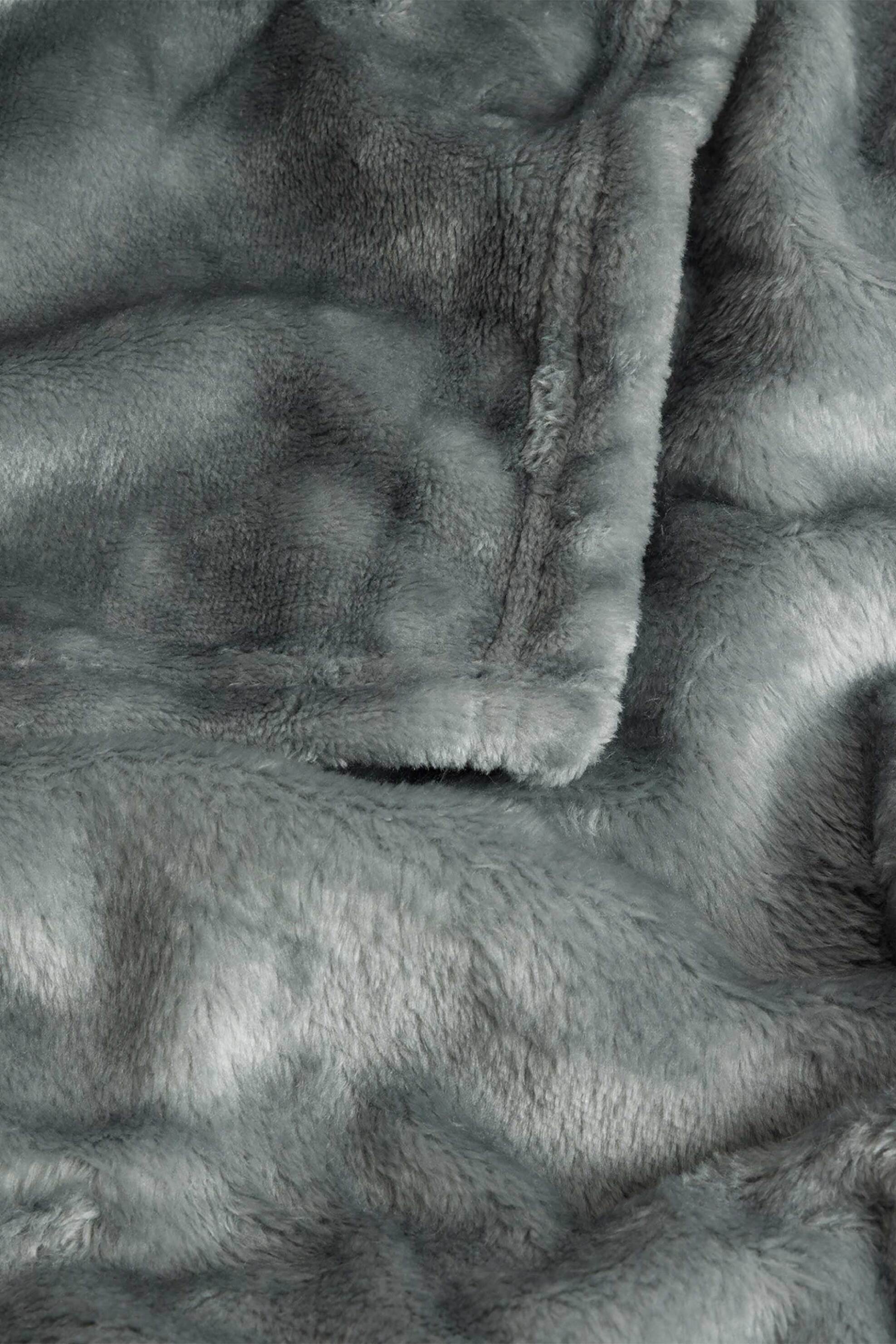 Coincasa ριχτάρι πολυθρόνας μονόχρωμο 200 x 150 cm - 006802518 Γκρι φωτογραφία