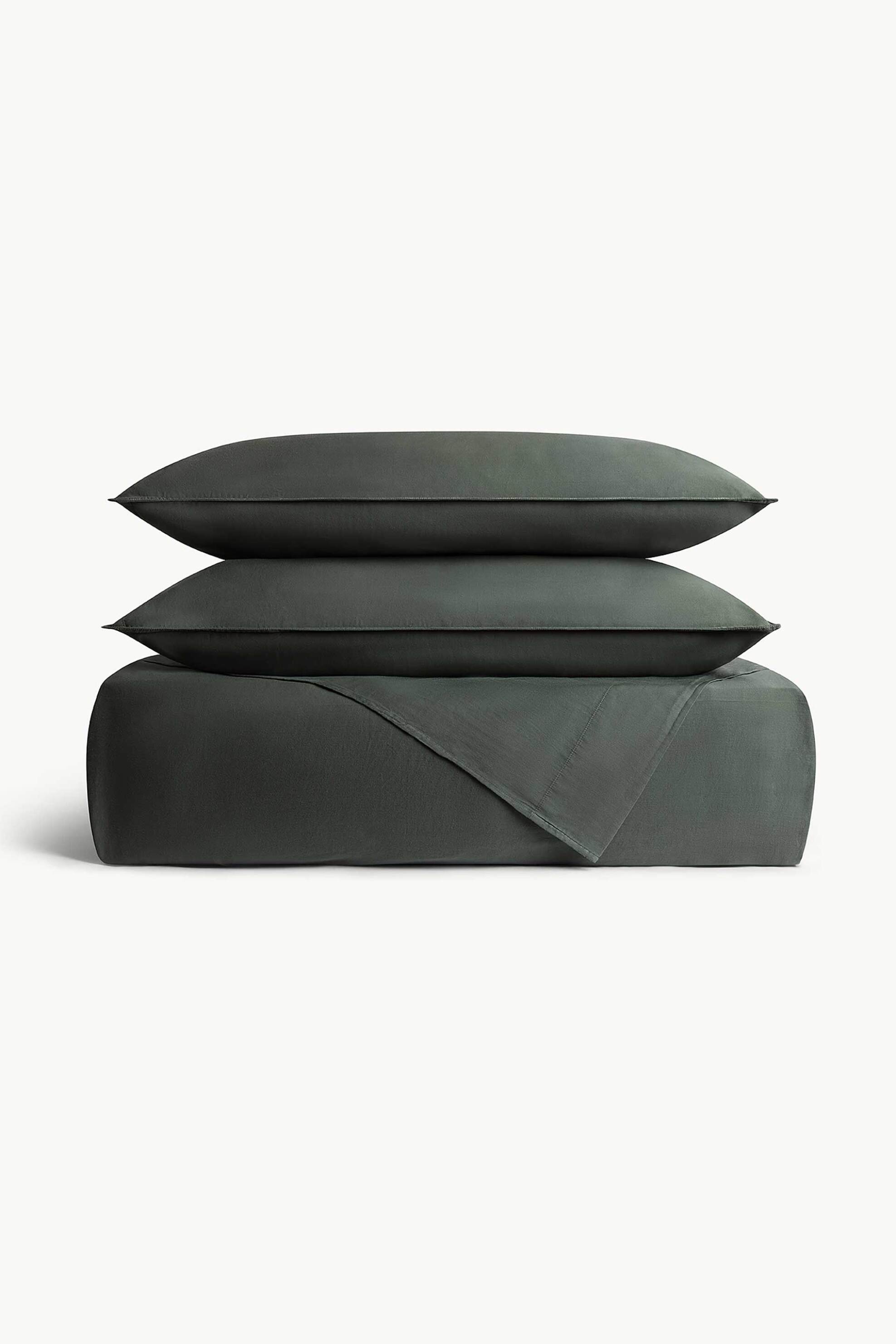 Coincasa σεντόνι διπλό μονόχρωμο 280 x 240 cm - 006803158 Πράσινο Σκούρο