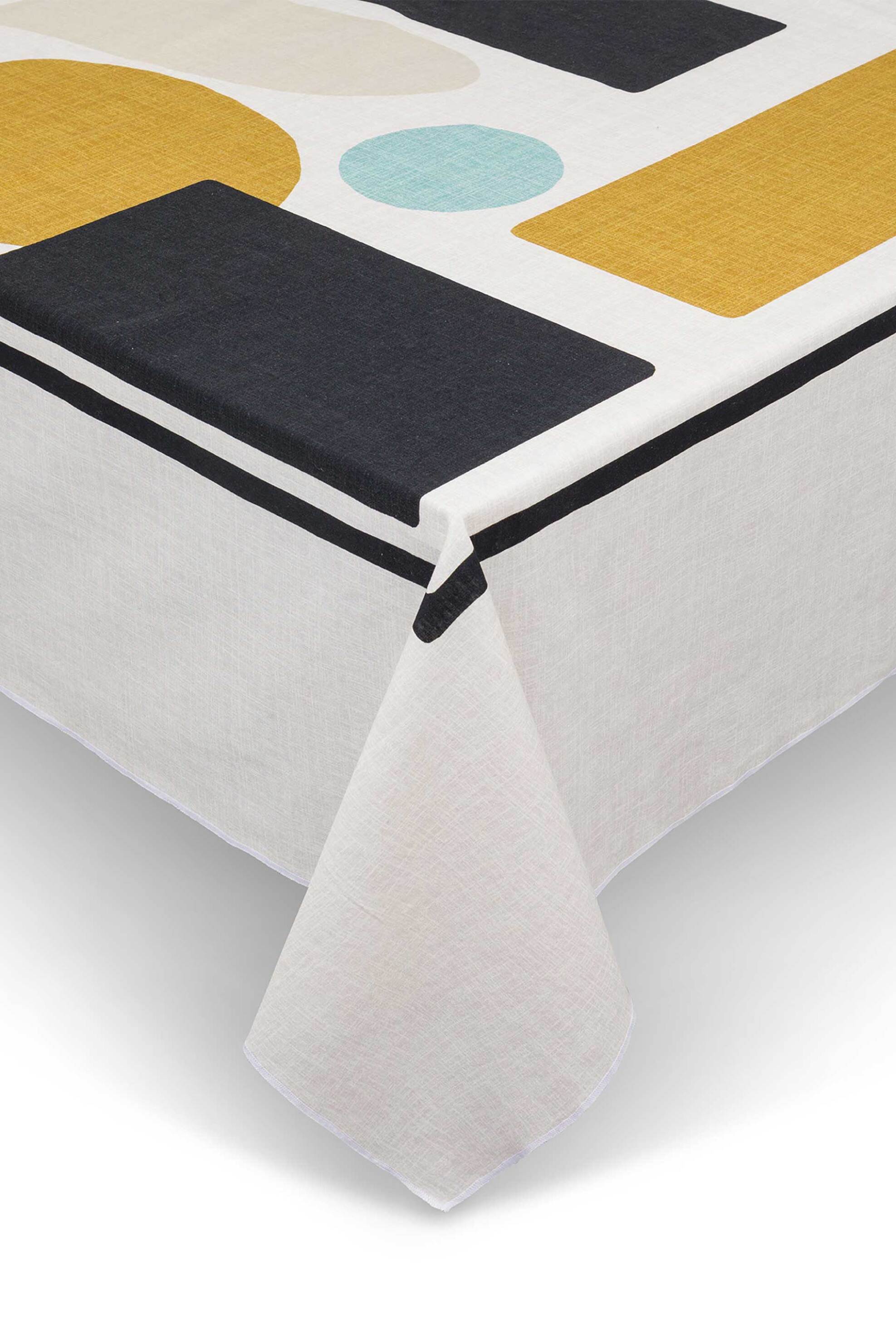 Coincasa τραπεζομάντηλο με γεωμετρικό σχέδιο 160 x 300 cm - 007409156 Πολύχρωμο