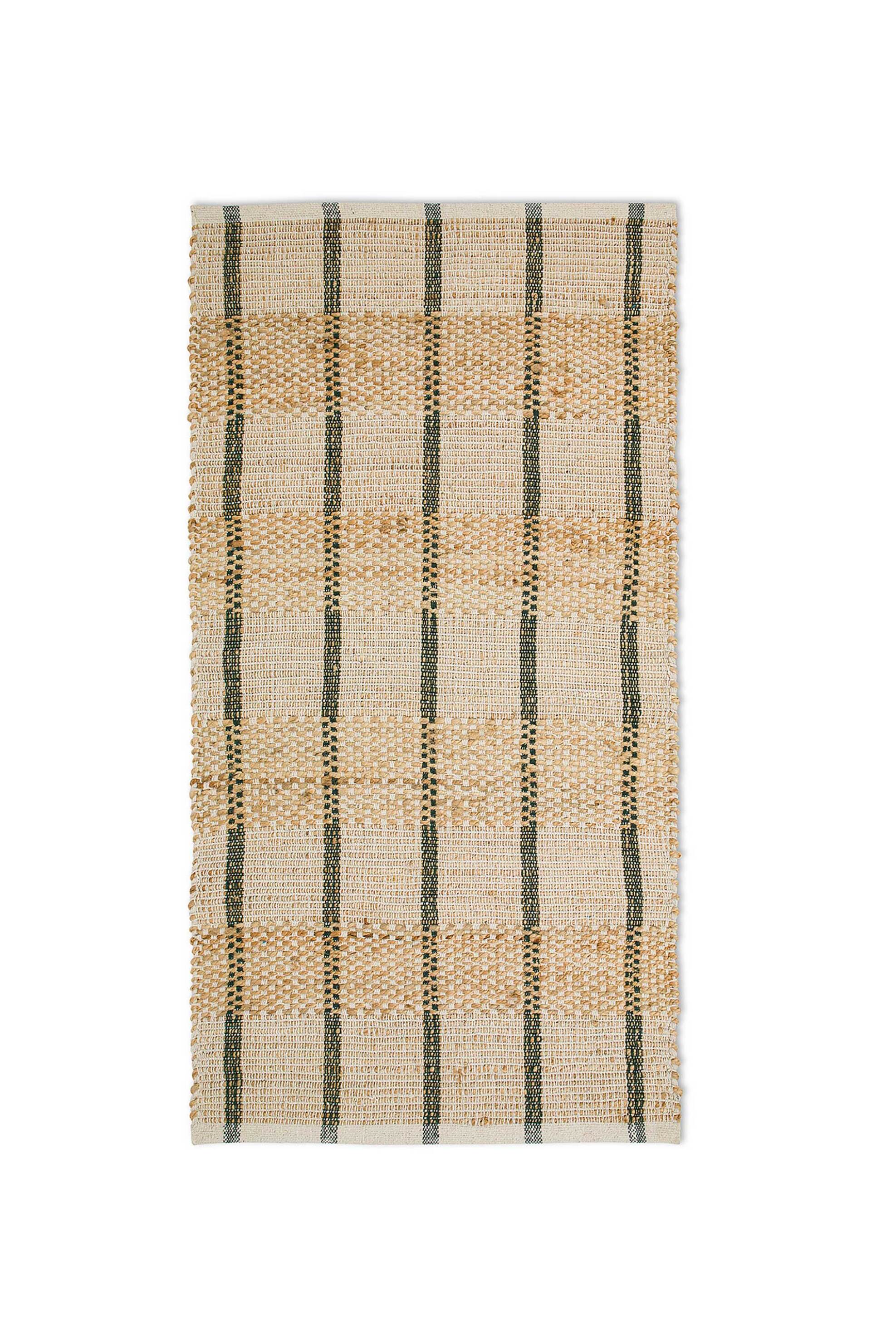 Coincasa χαλάκι κουζίνας αντιολισθητικό από γιούτα 60 x 120 cm - 007410023 Μπεζ