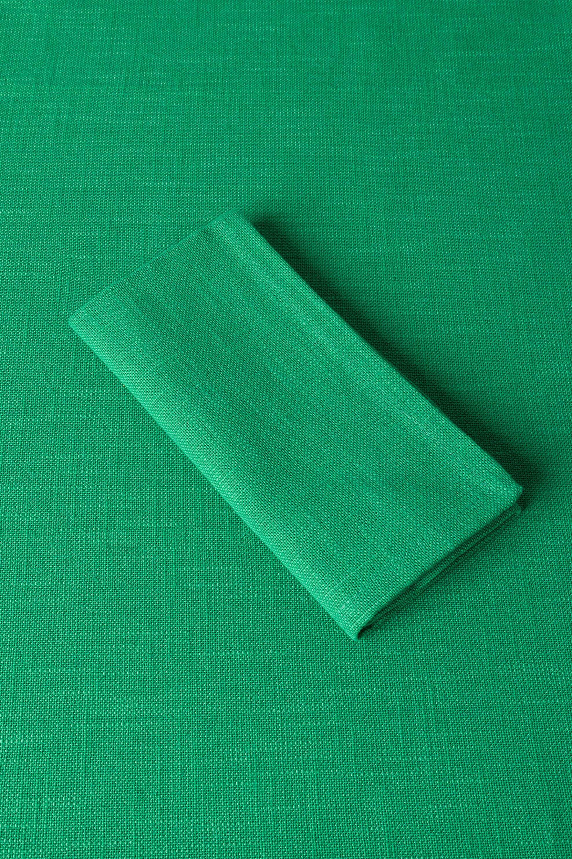 Coincasa τραπεζομάντηλο μονόχρωμο 140 x 140 cm - 007475459 Πράσινο φωτογραφία