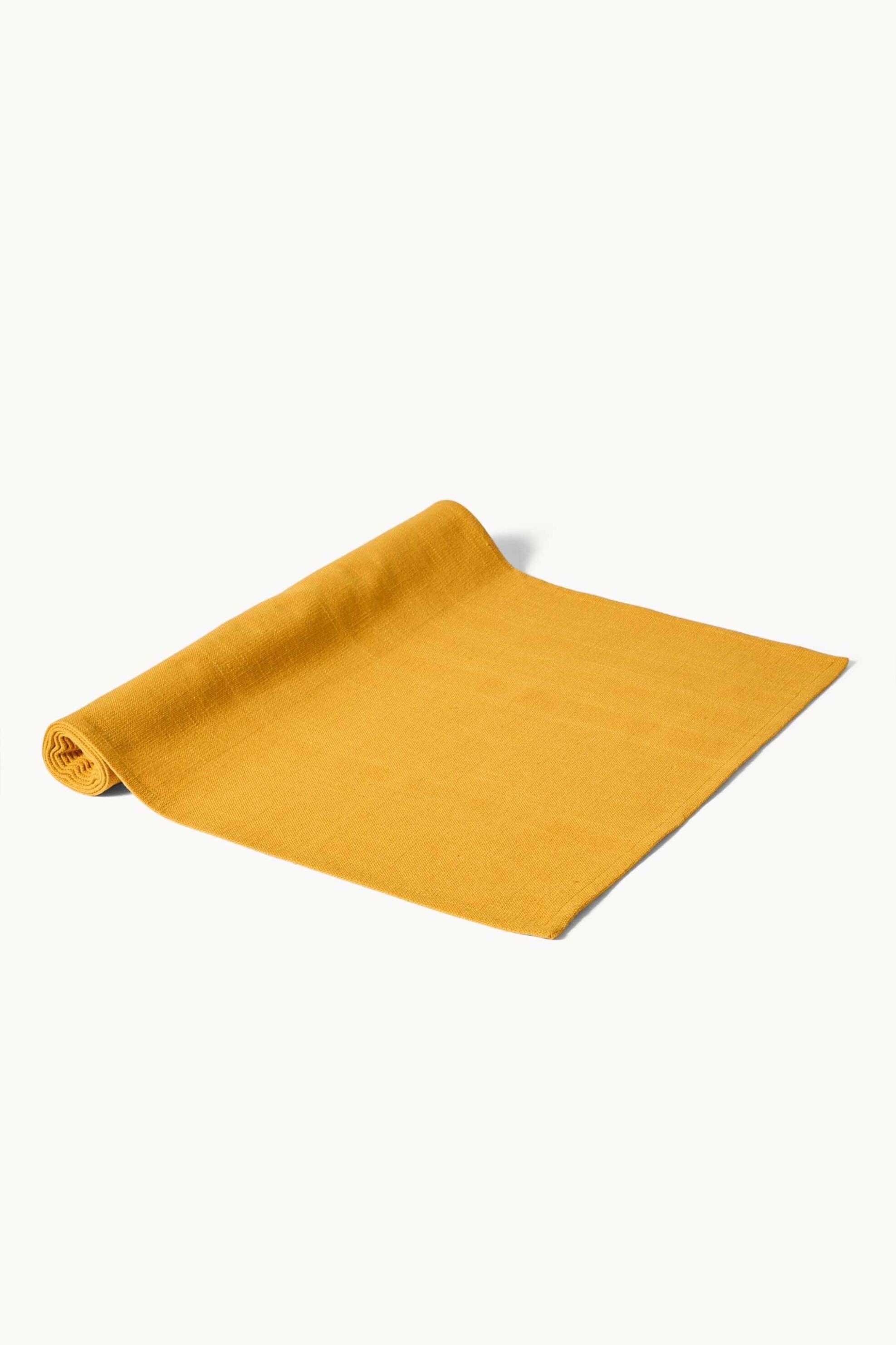 Coincasa Ράνερ Βαμβακερό 45 X 140 CM - 007475473 Κίτρινο