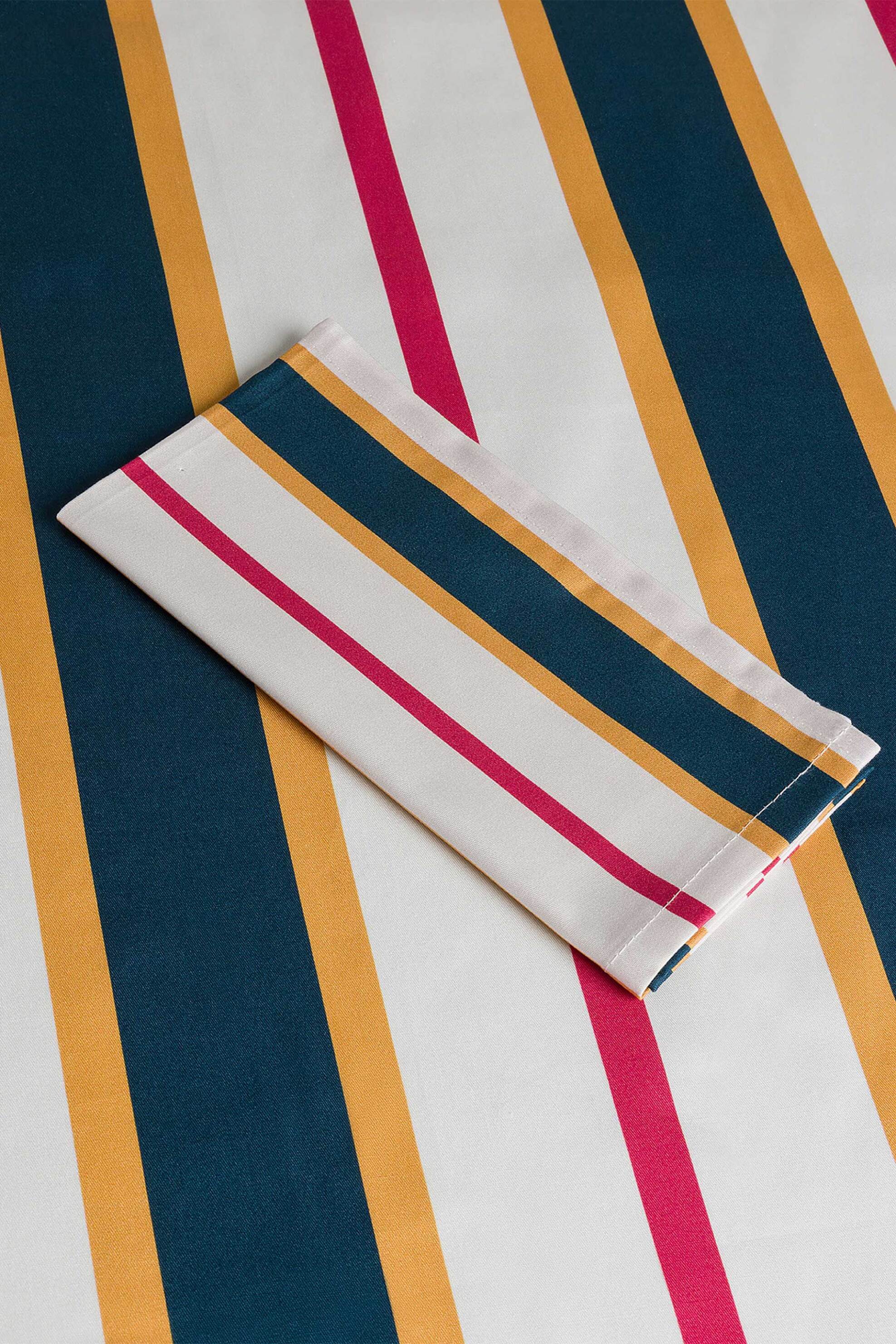 Coincasa σετ βαμβακερές πετσέτες κουζίνας twill με ριγέ σχέδιο (4 τεμάχια) - 007479047 Πολύχρωμο φωτογραφία