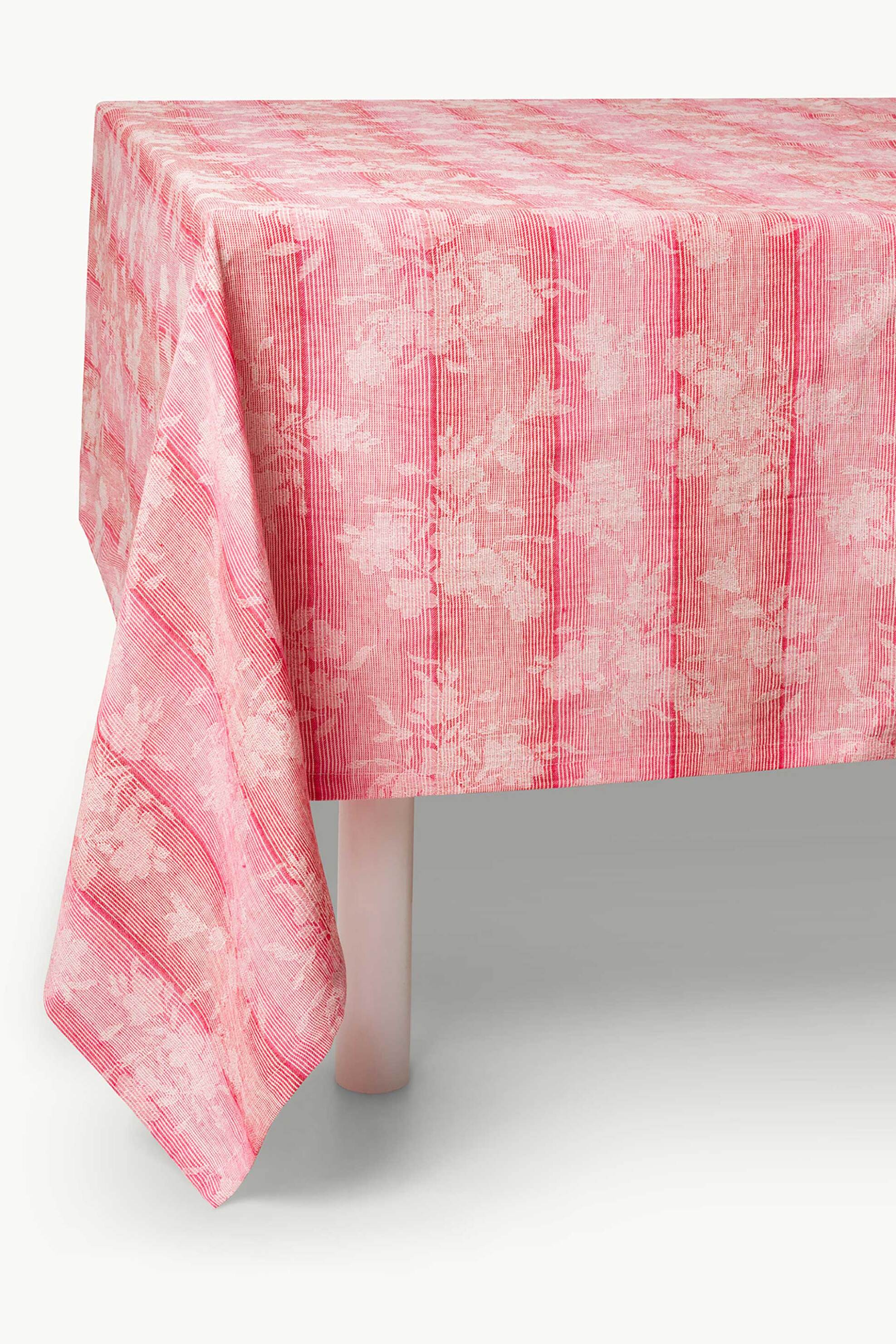 Coincasa τραπεζομάντηλο με floral print 250 x 140 cm - 006804368 Κόκκινο