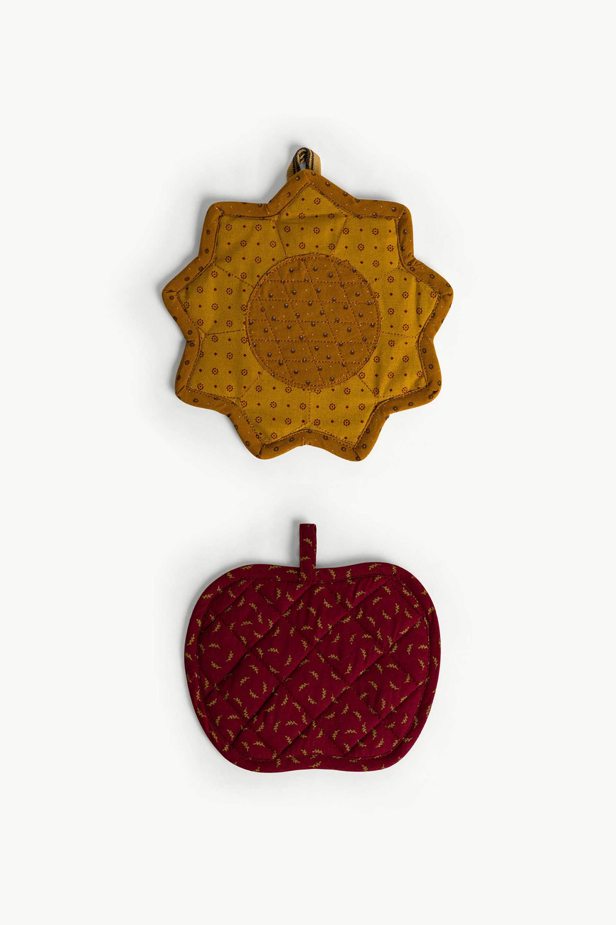 COINCASA Coincasa σετ πιάστρες κουζίνας 21 x 20 cm (2 τεμάχια) - 007493054 Καμηλό