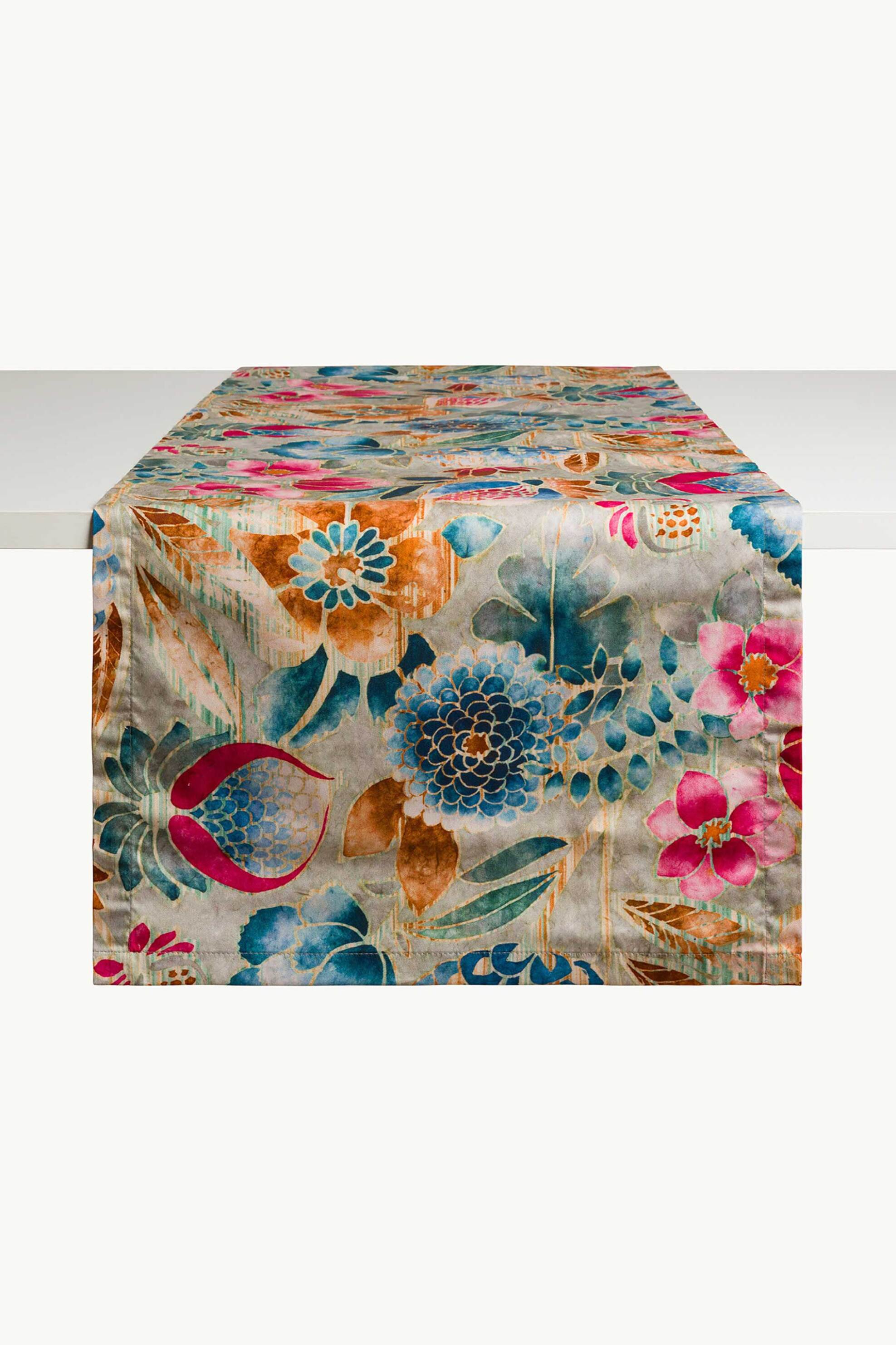 Coincasa ράνερ βαμβακερό με floral print 45 x 140 cm - 007493223 Πολύχρωμο