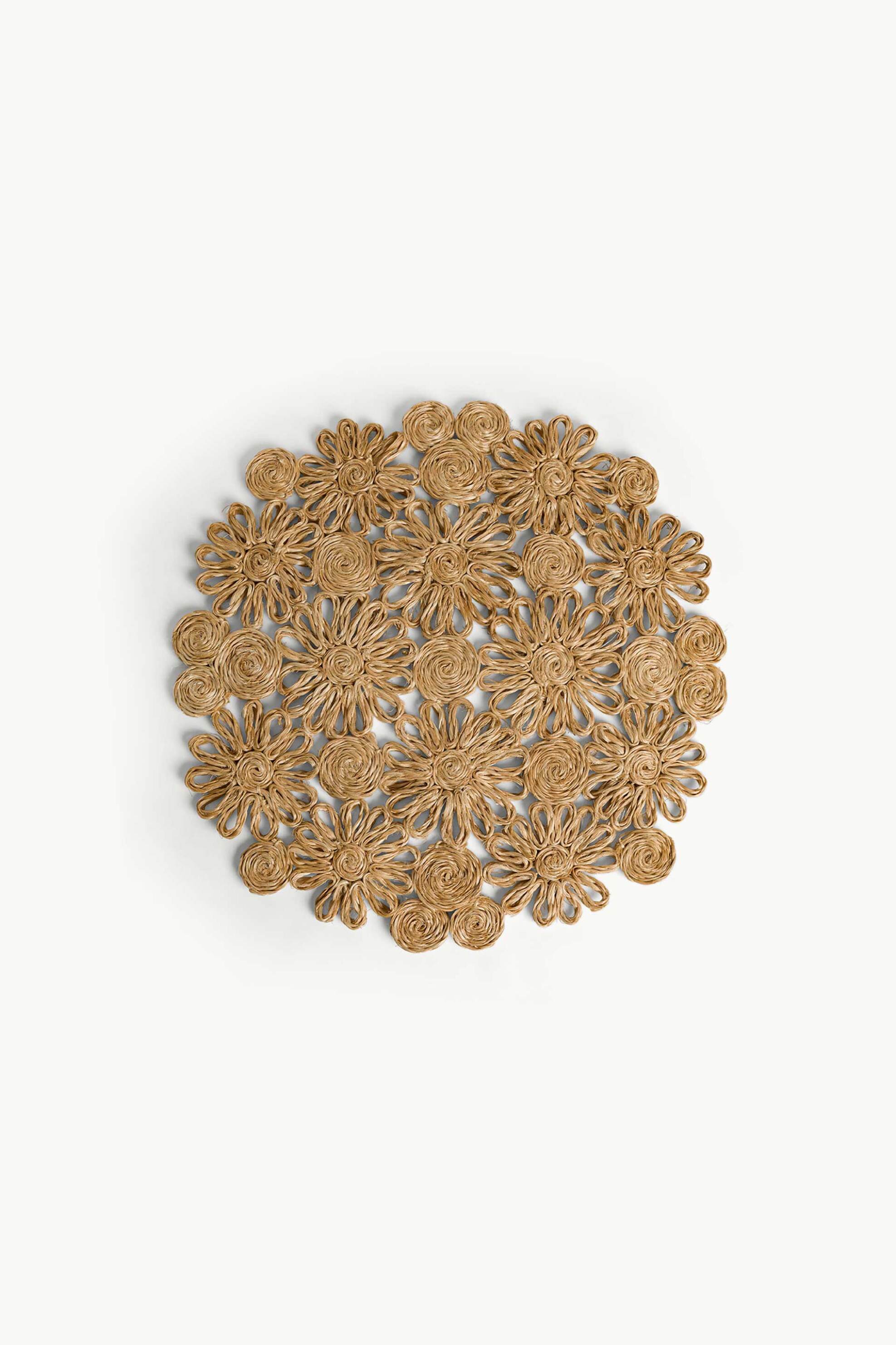 Coincasa σουπλά από φυσικές ίνες 38 cm - 006803115 Nude